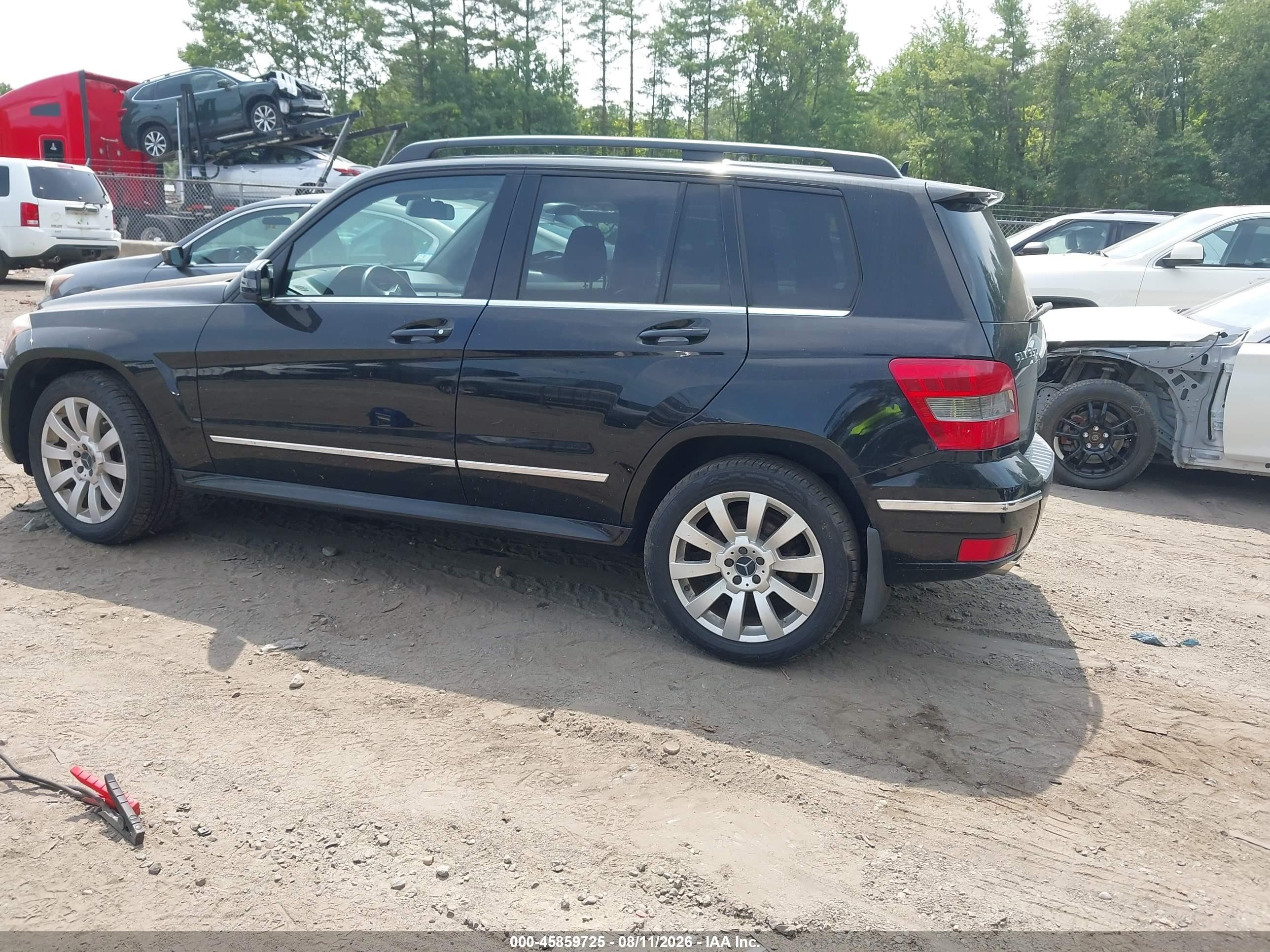2011 Mercedes-benz Glk 350 4matic Черный vin: WDCGG8HB6BF566706