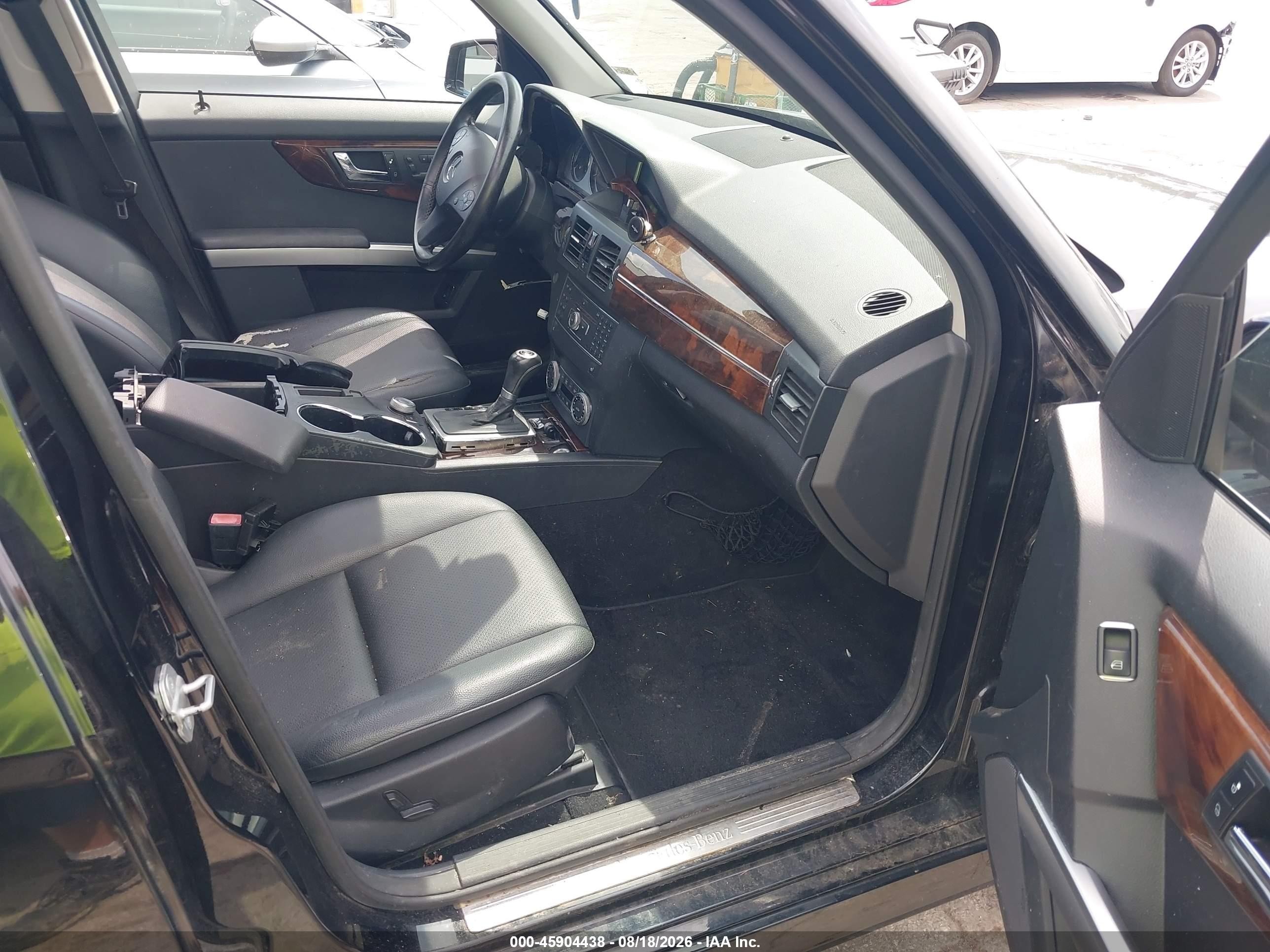 2011 Mercedes-benz Glk 350 4matic Black vin: WDCGG8HB6BF570397