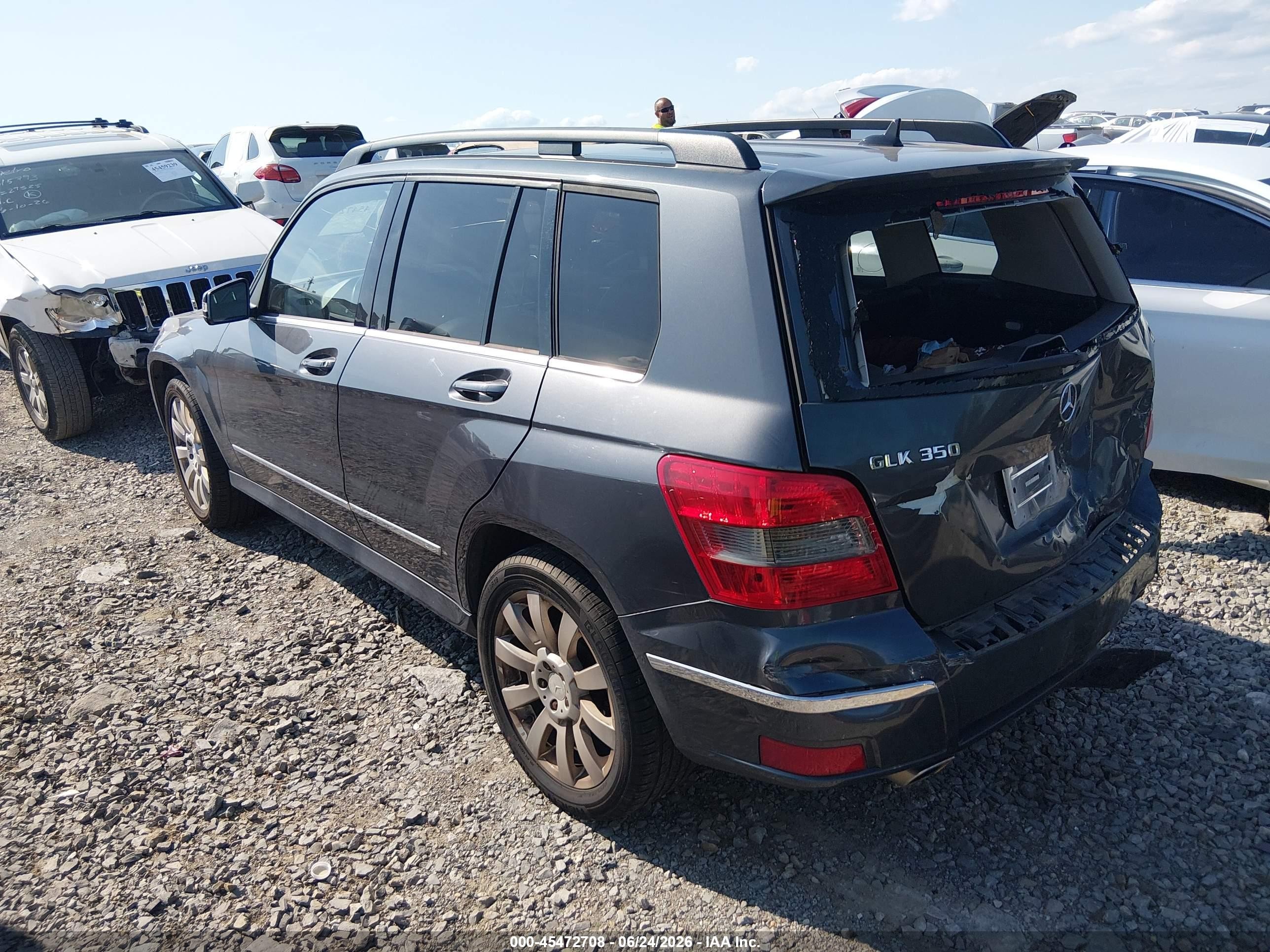 2011 Mercedes-benz Glk 350 4matic Серый vin: WDCGG8HB6BF576376