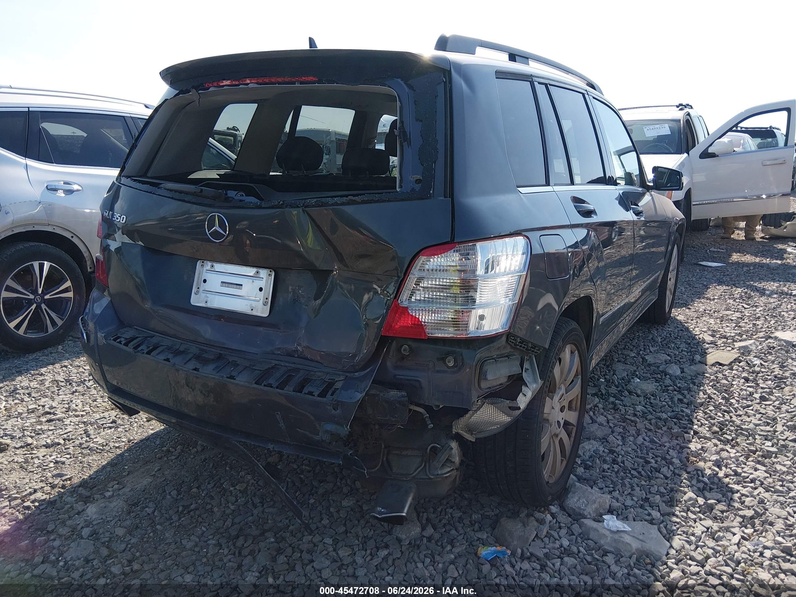 2011 Mercedes-benz Glk 350 4matic Серый vin: WDCGG8HB6BF576376