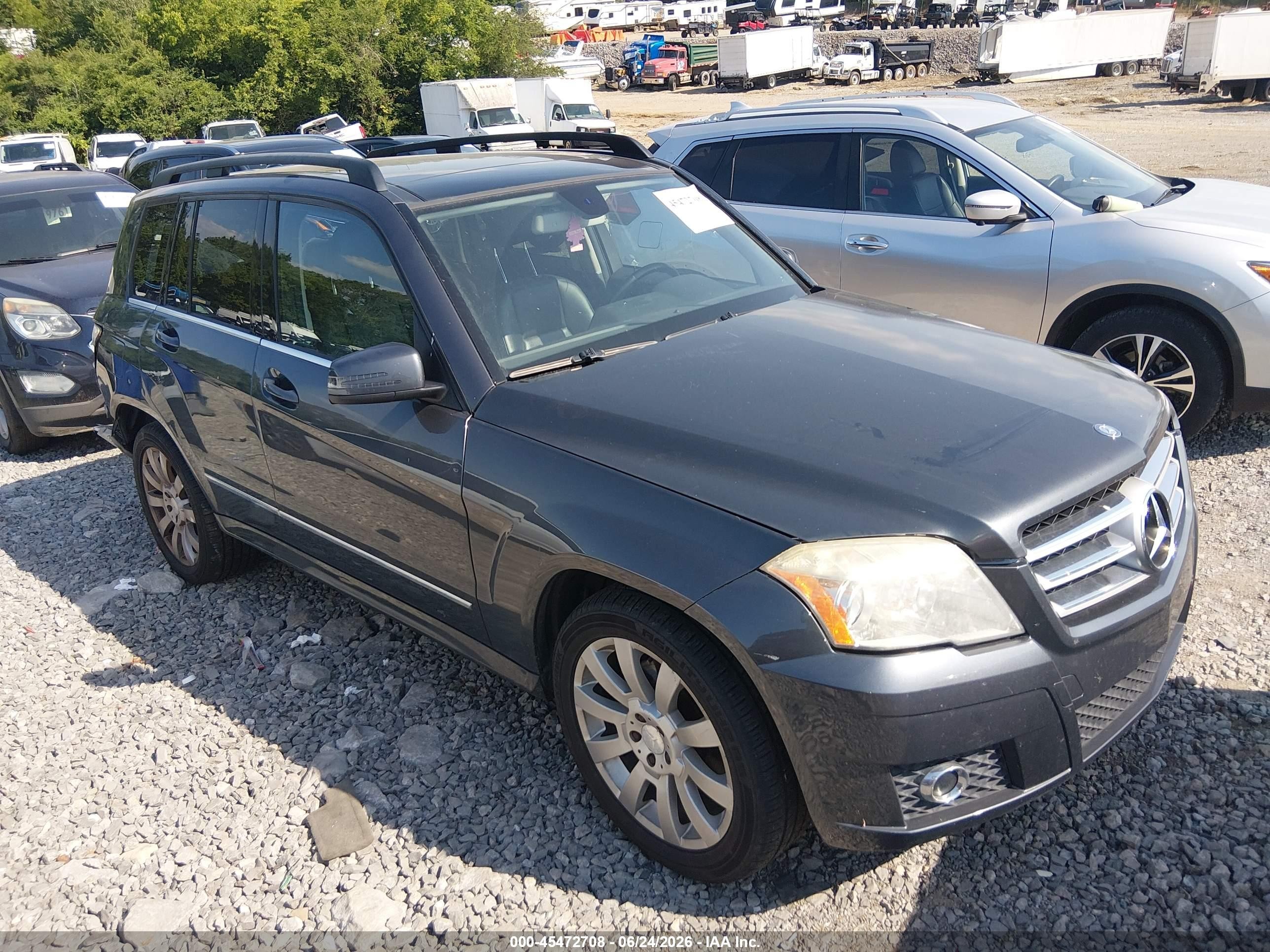 2011 Mercedes-benz Glk 350 4matic Серый vin: WDCGG8HB6BF576376