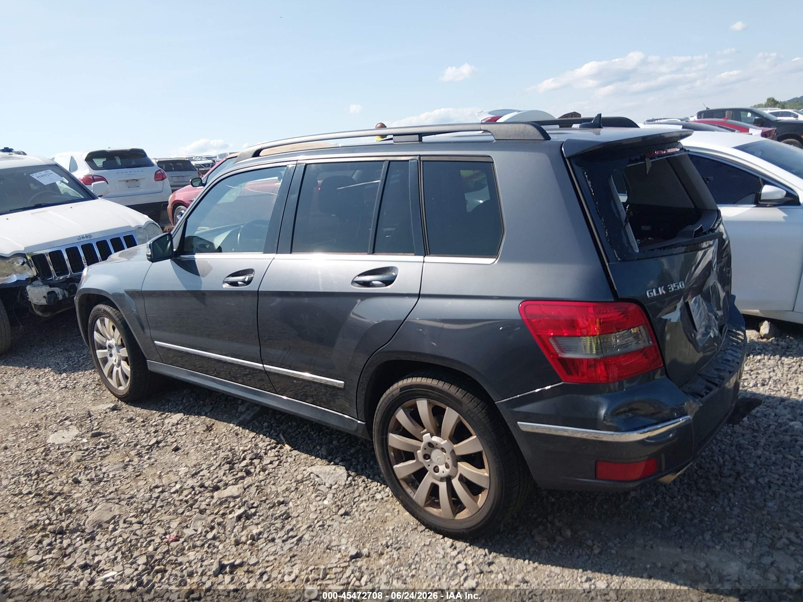 2011 Mercedes-benz Glk 350 4matic Серый vin: WDCGG8HB6BF576376