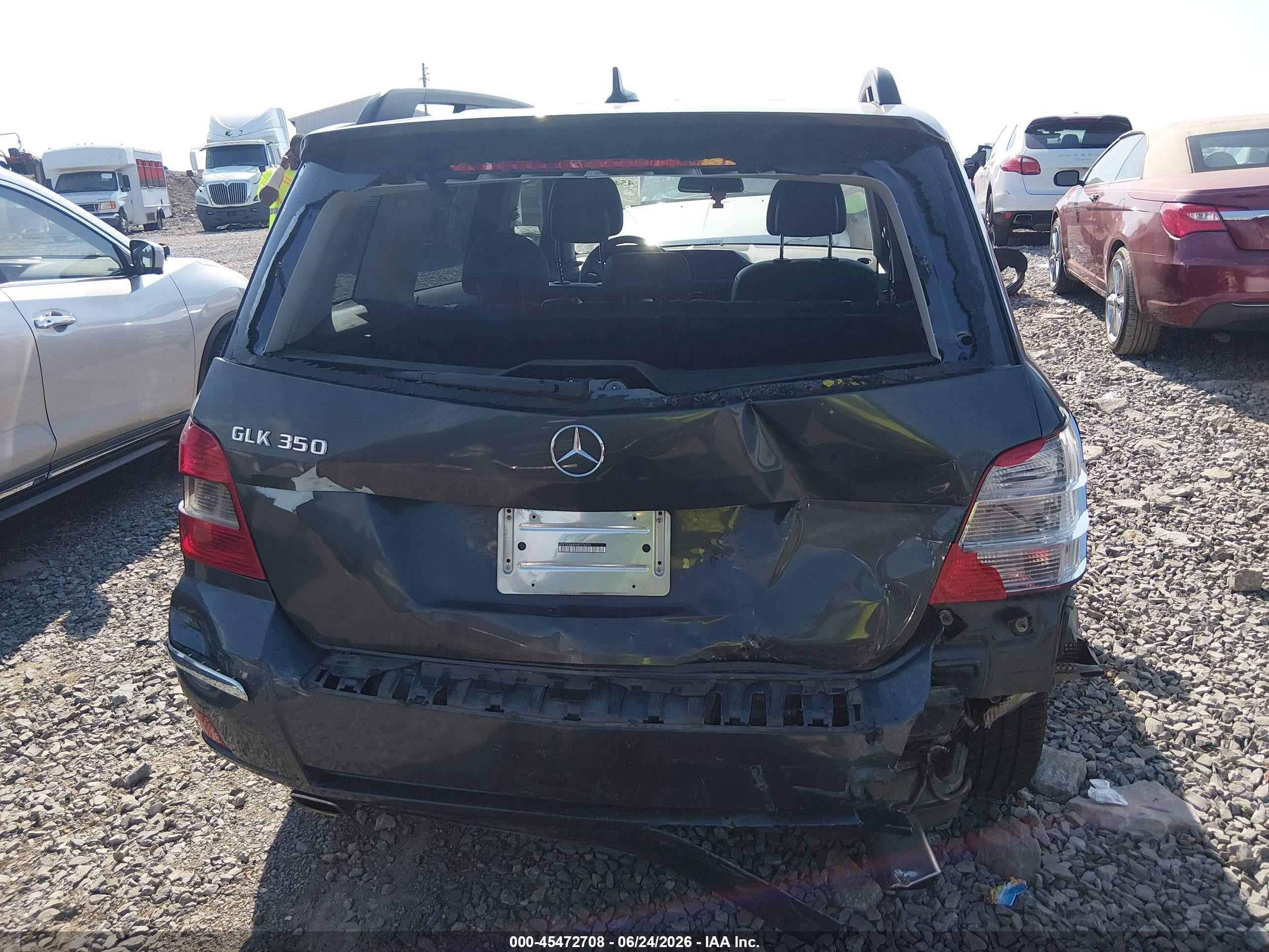2011 Mercedes-benz Glk 350 4matic Серый vin: WDCGG8HB6BF576376