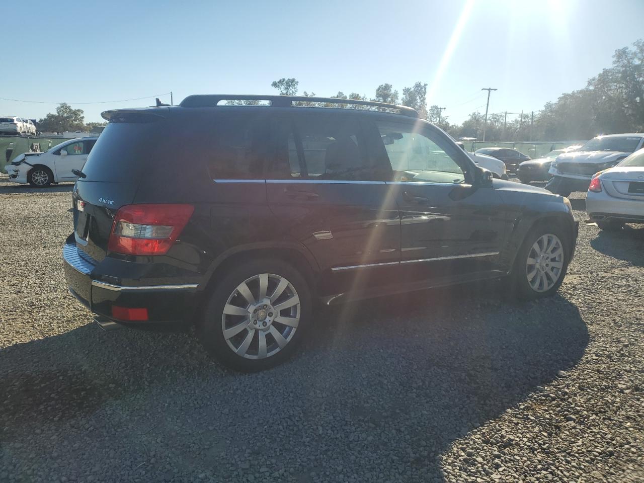 2012 Mercedes-benz Glk 350 4matic Black vin: WDCGG8HB6CF725919