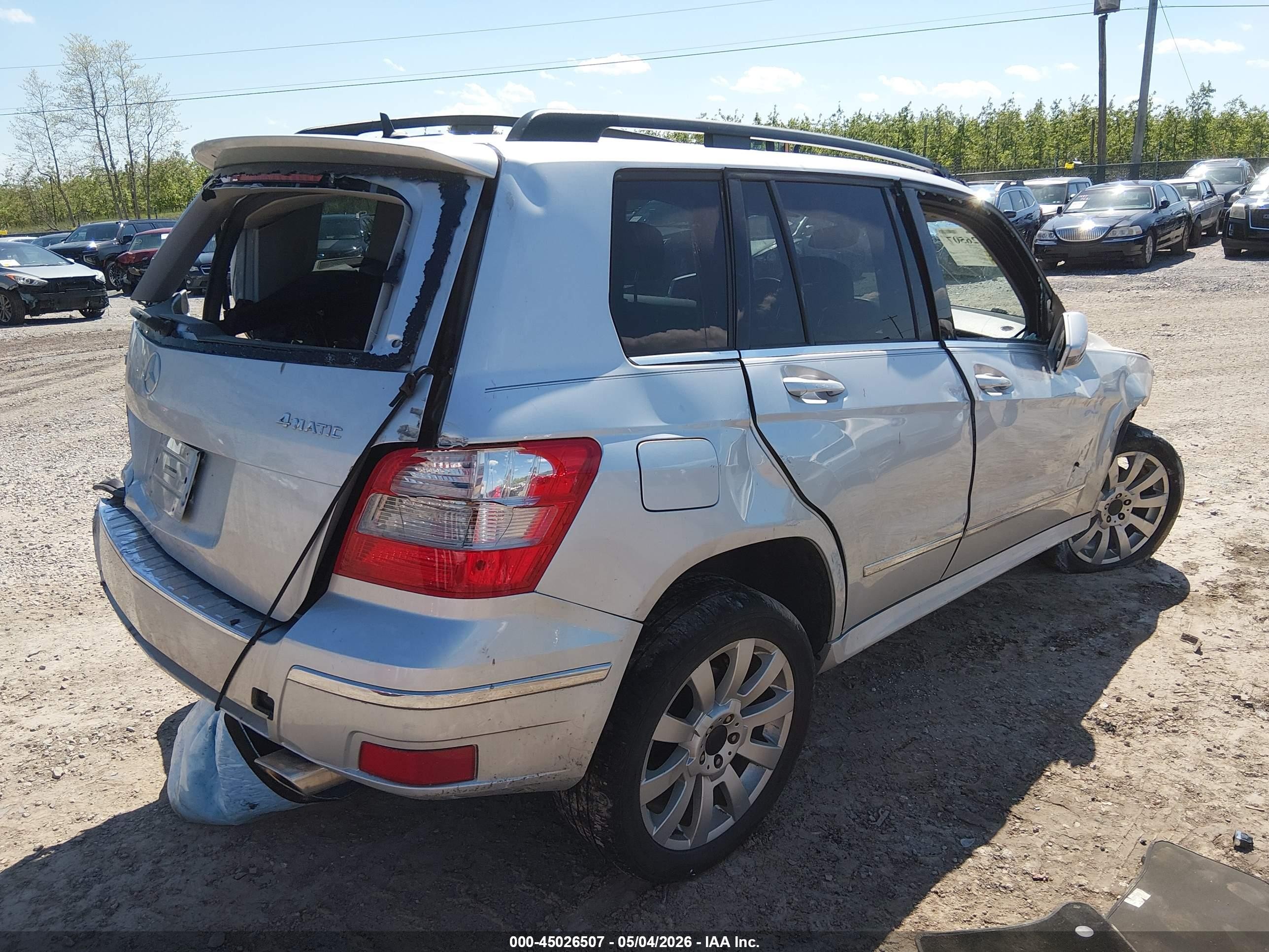 2012 Mercedes-benz Glk 350 4matic Silver vin: WDCGG8HB6CF766289