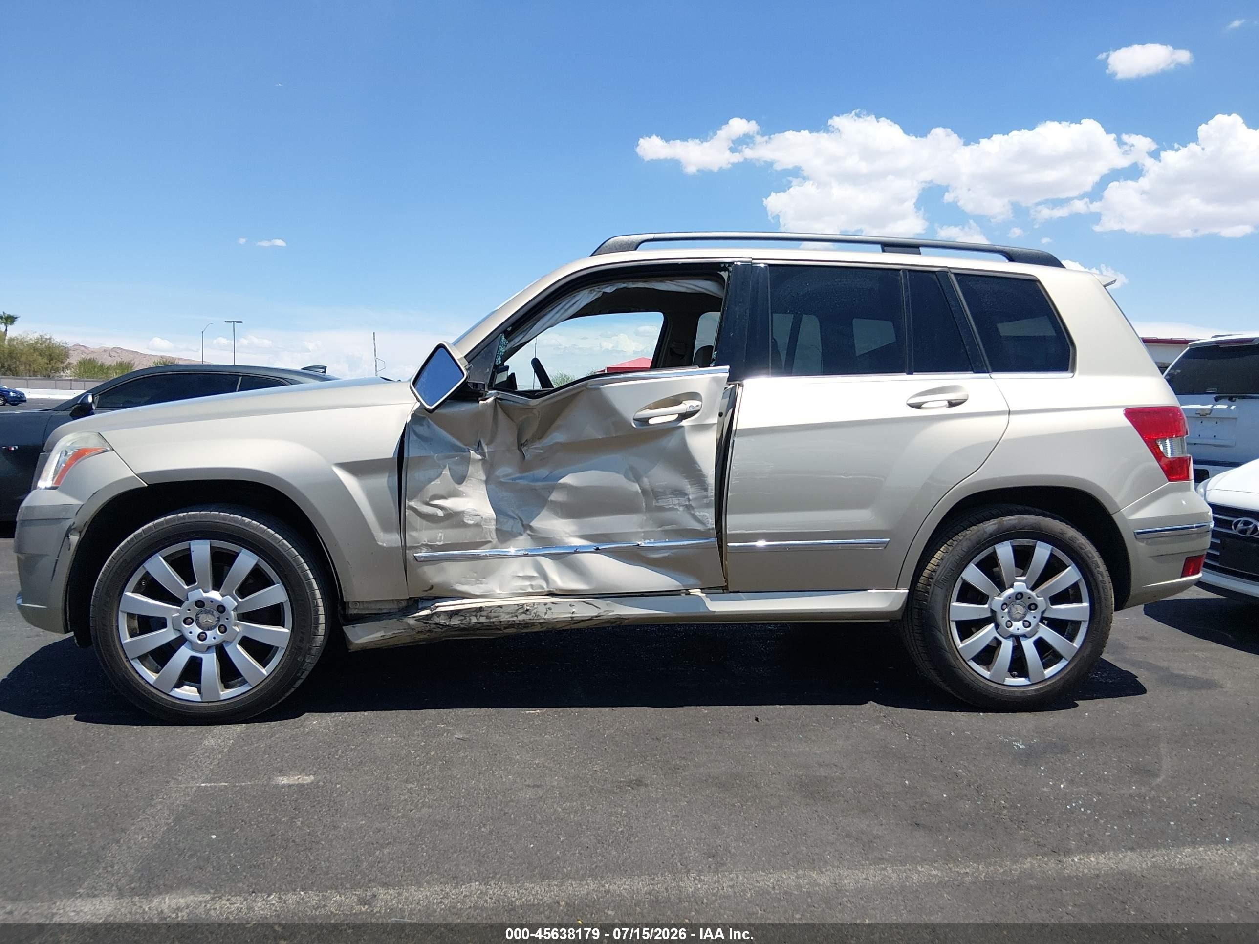 2012 Mercedes-benz Glk 350 4matic Tan vin: WDCGG8HB6CF777213