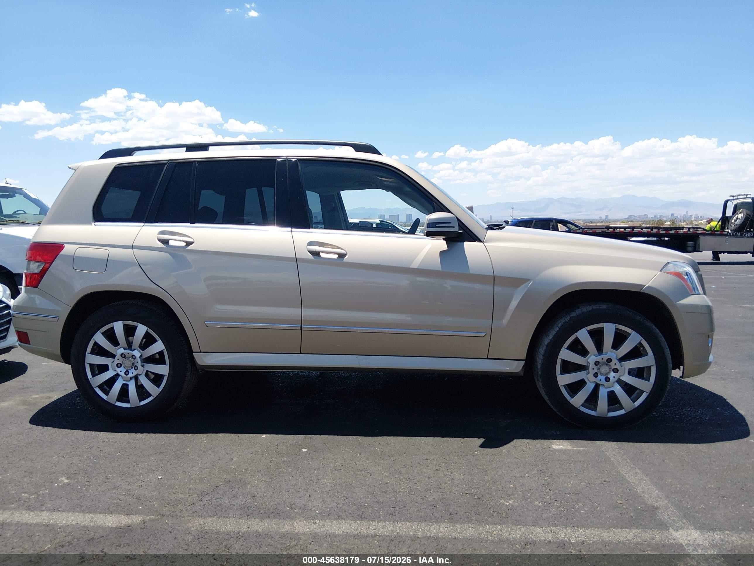 2012 Mercedes-benz Glk 350 4matic Tan vin: WDCGG8HB6CF777213