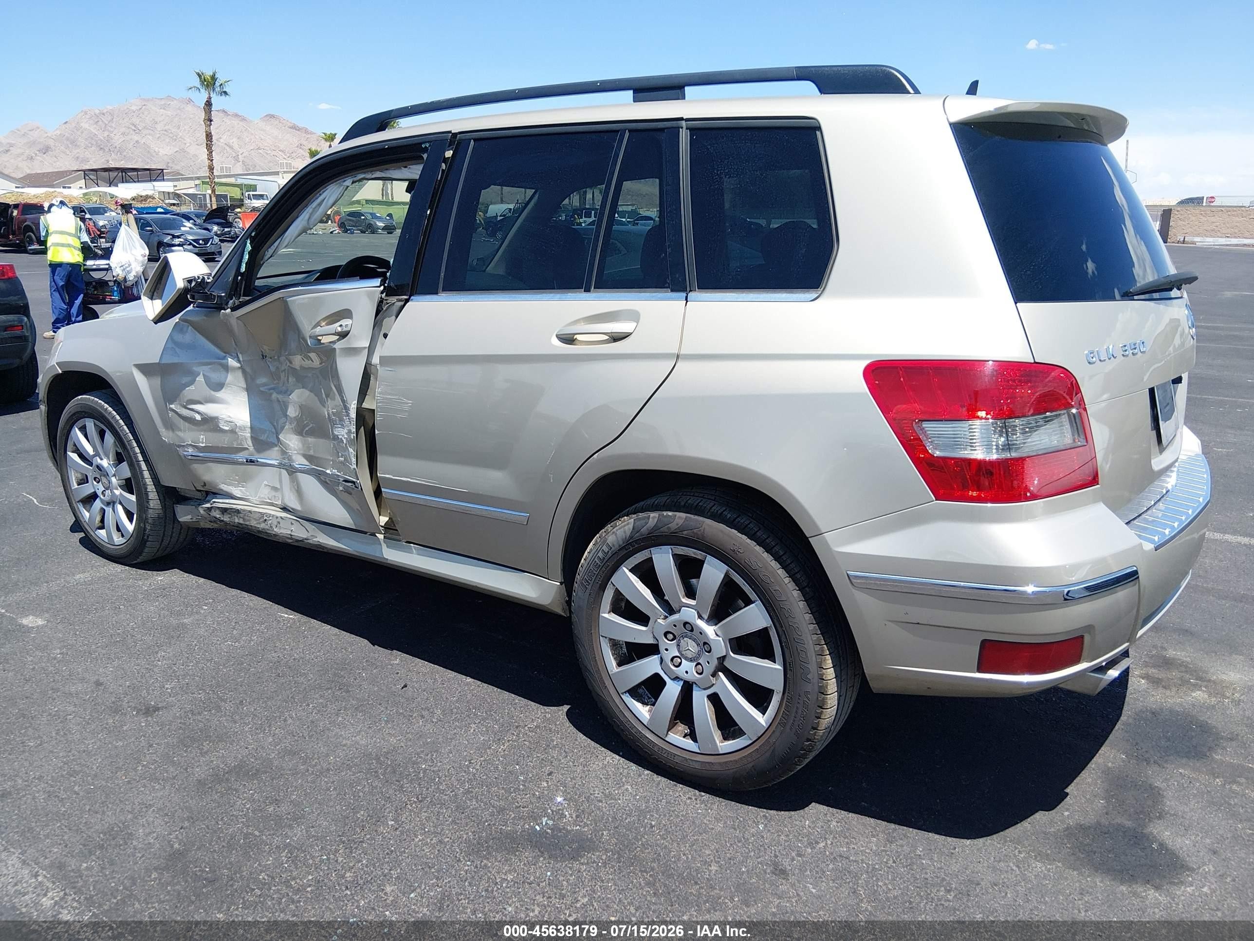 2012 Mercedes-benz Glk 350 4matic Tan vin: WDCGG8HB6CF777213