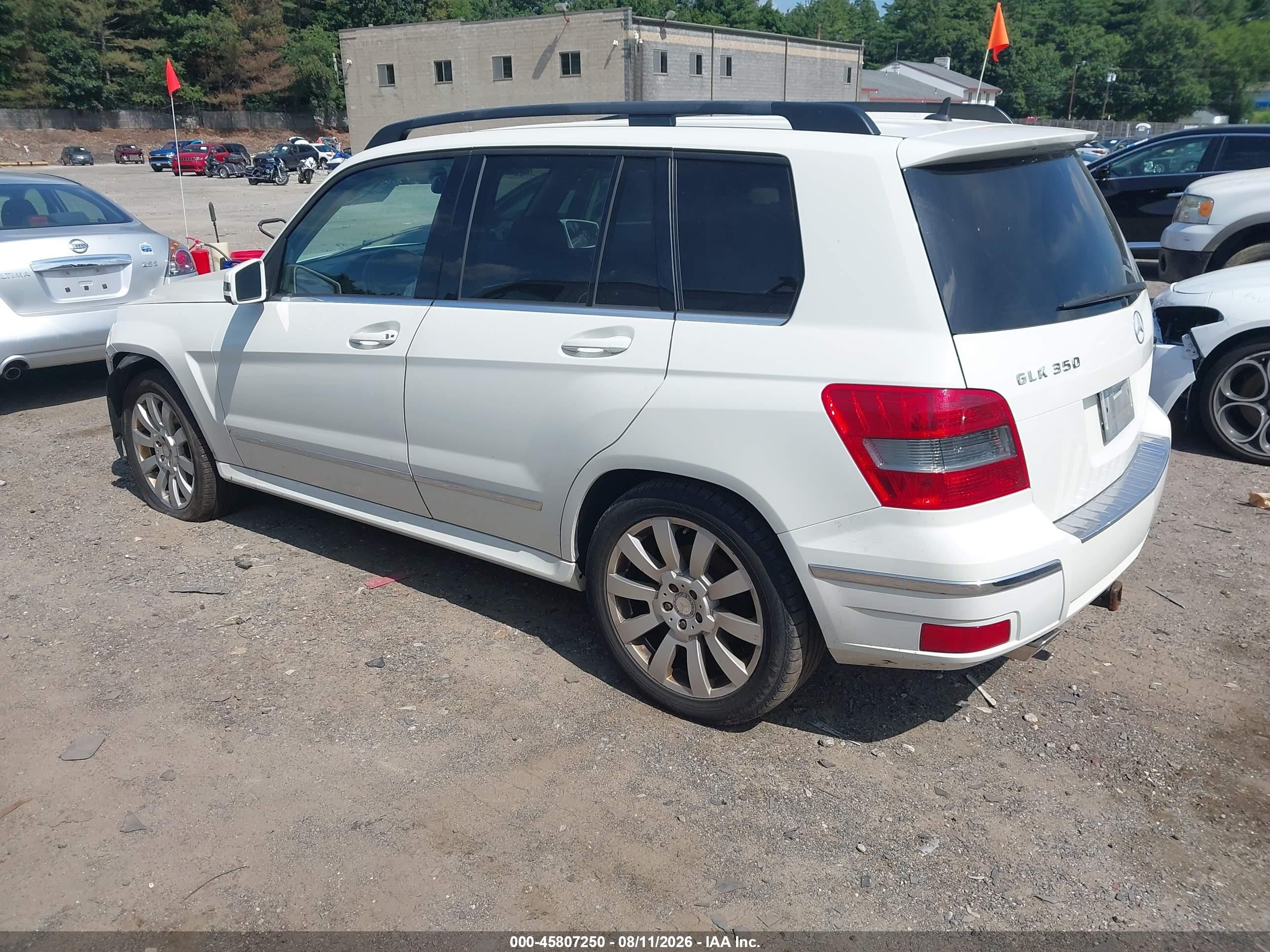 2012 Mercedes-benz Glk 350 4matic White vin: WDCGG8HB6CF867106