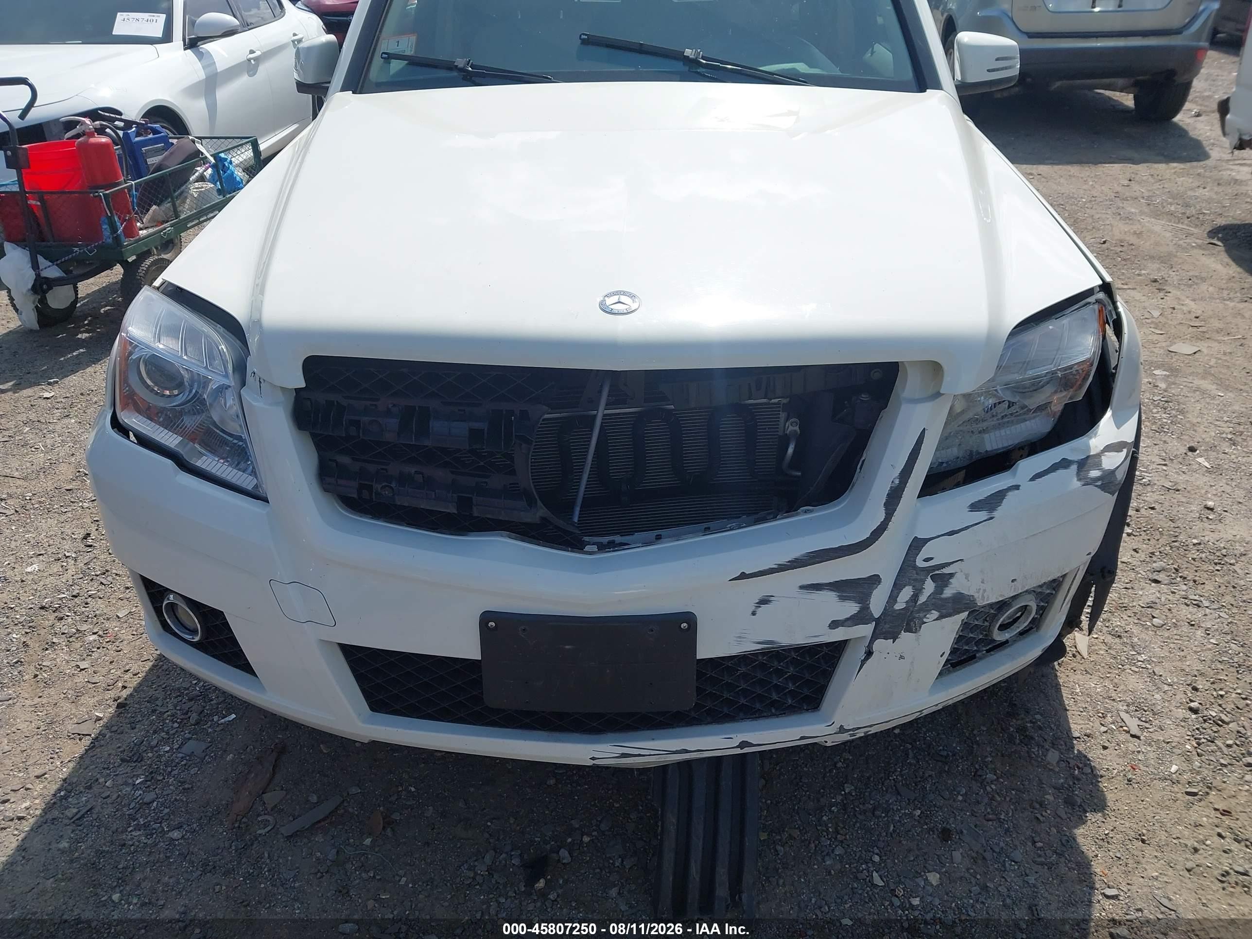 2012 Mercedes-benz Glk 350 4matic White vin: WDCGG8HB6CF867106