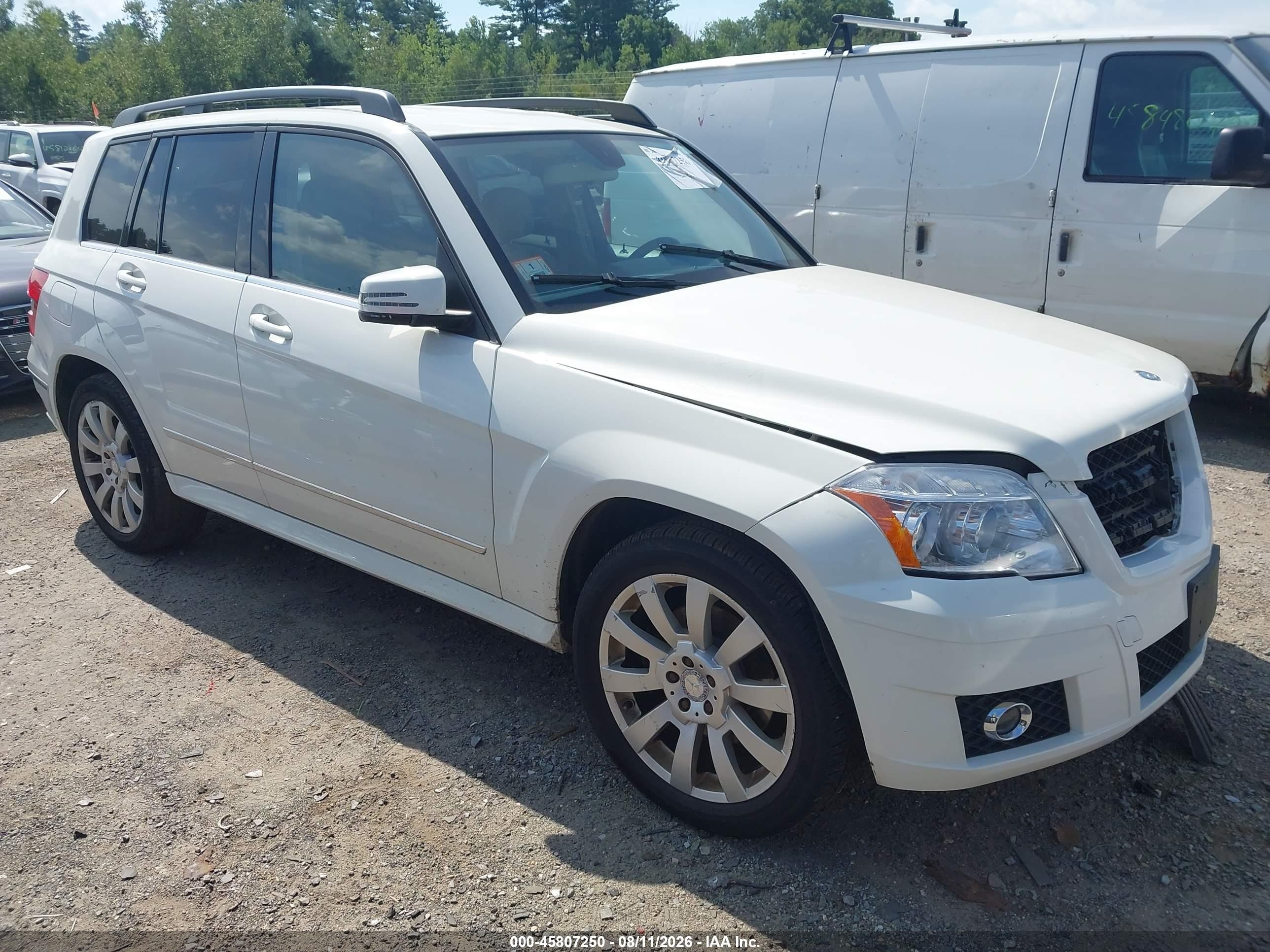 2012 Mercedes-benz Glk 350 4matic Белый vin: WDCGG8HB6CF867106