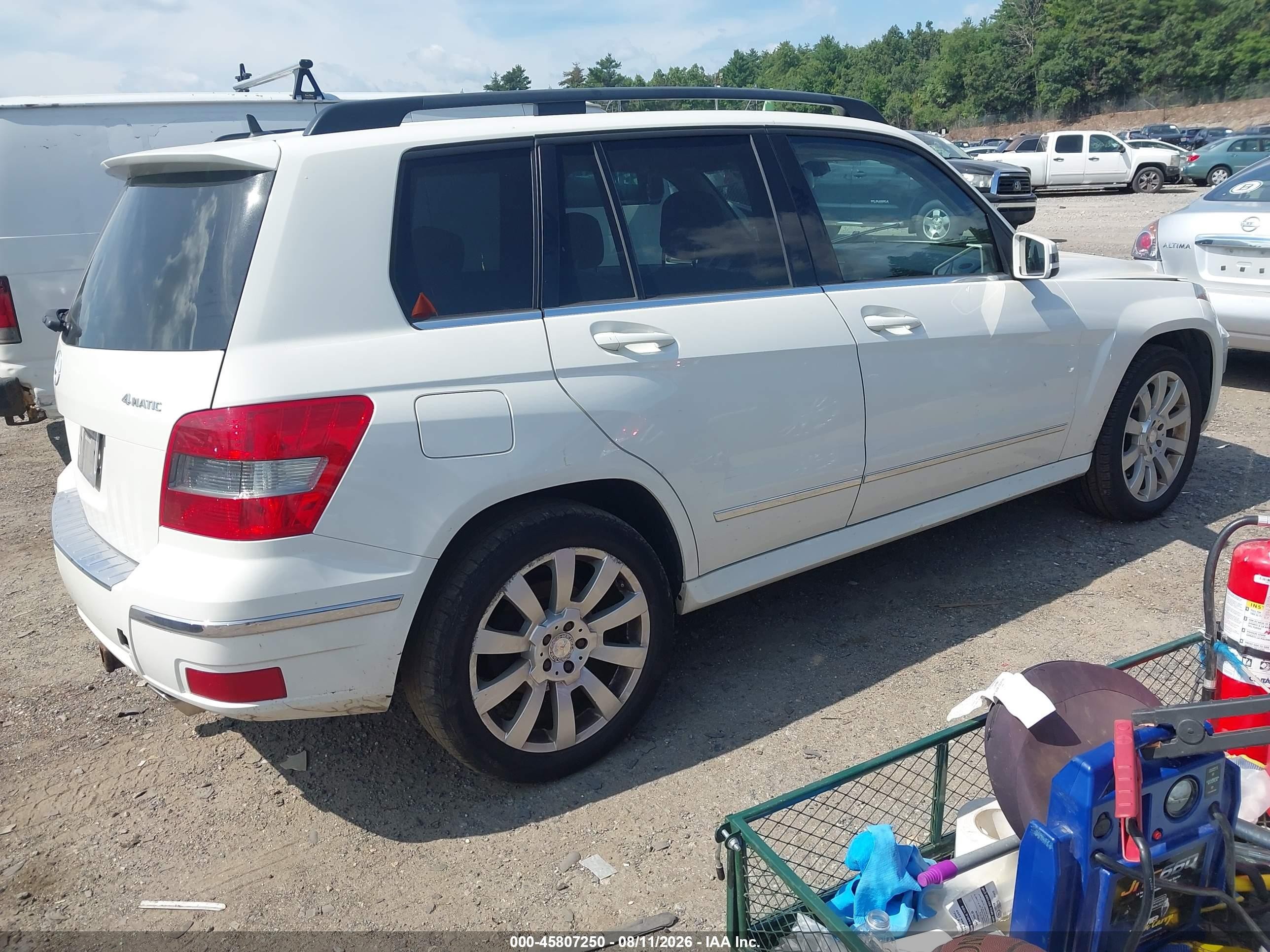 2012 Mercedes-benz Glk 350 4matic White vin: WDCGG8HB6CF867106
