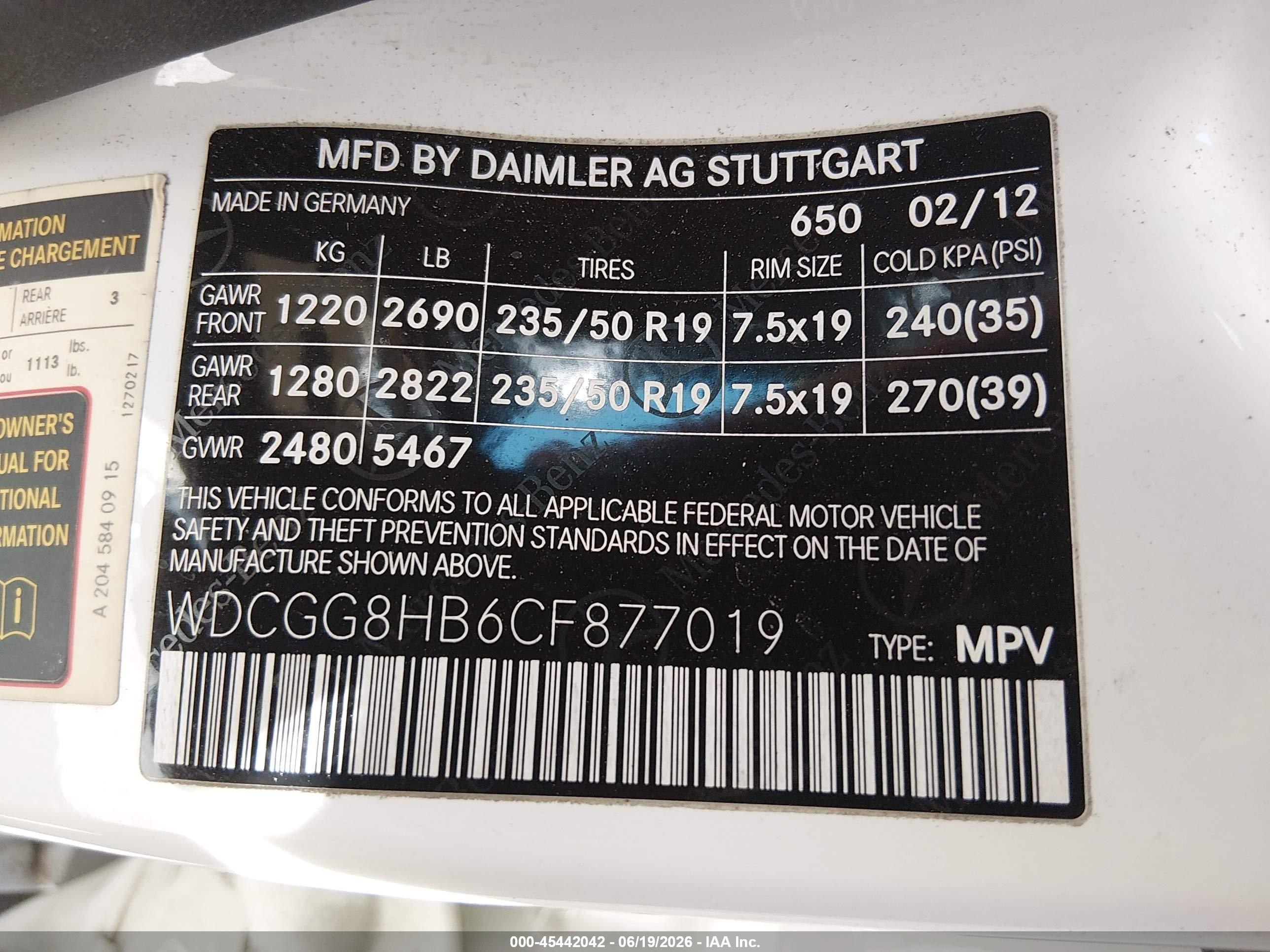 2012 Mercedes-benz Glk 350 4matic White vin: WDCGG8HB6CF877019
