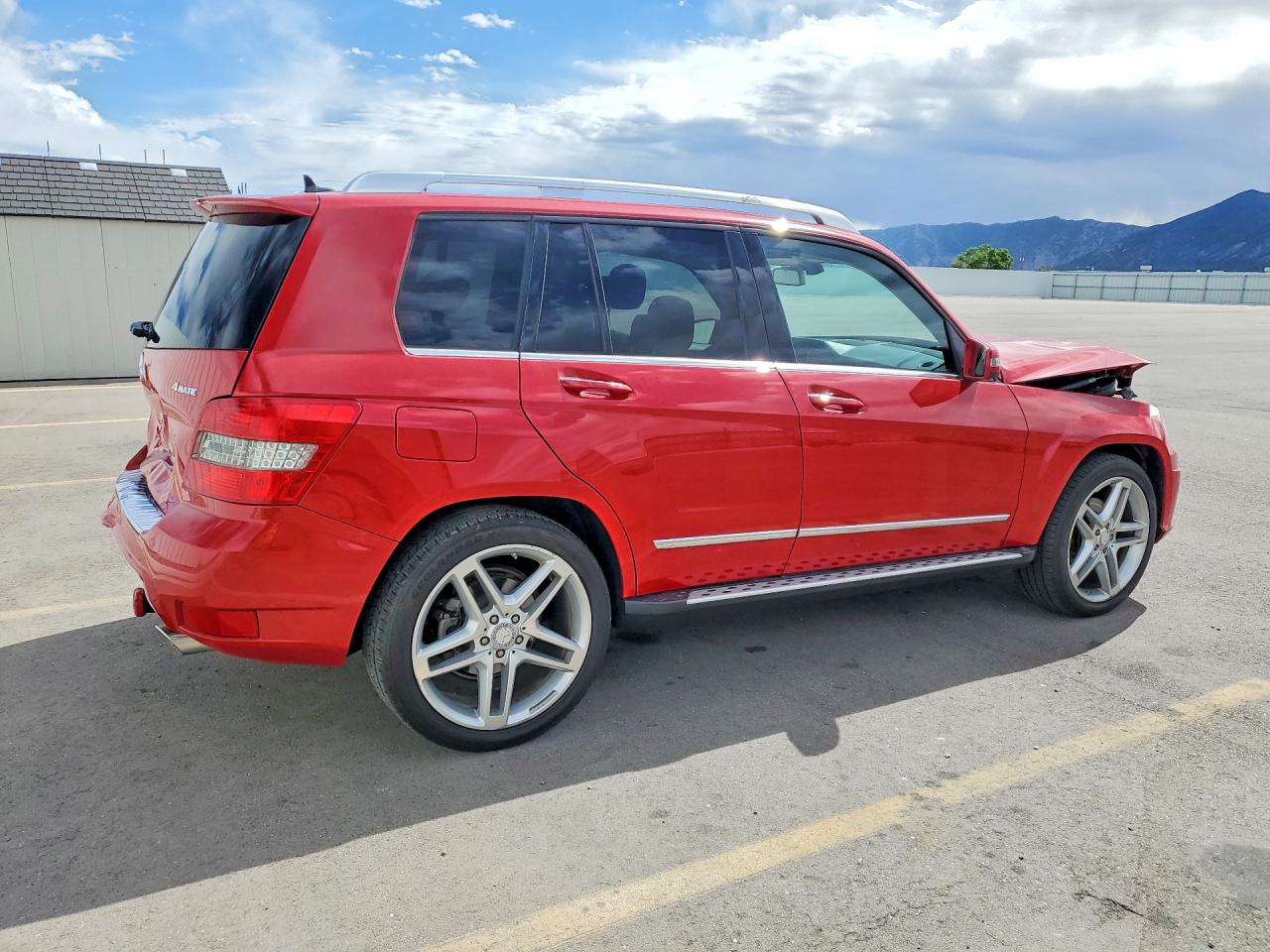 2012 Mercedes-benz Glk 350 4matic Red vin: WDCGG8HB6CF893205