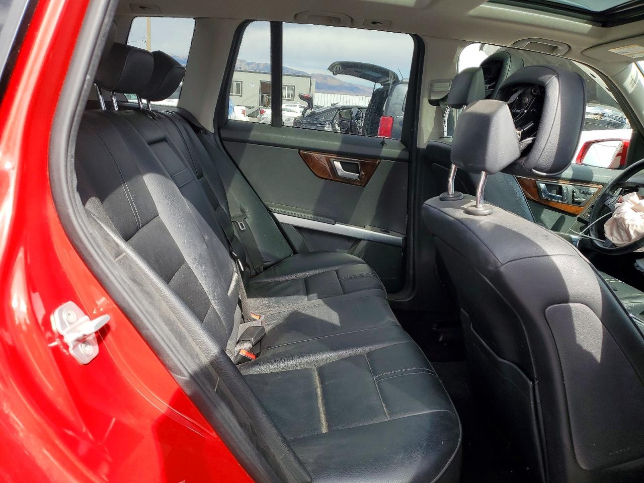 2012 Mercedes-benz Glk 350 4matic Red vin: WDCGG8HB6CF893205