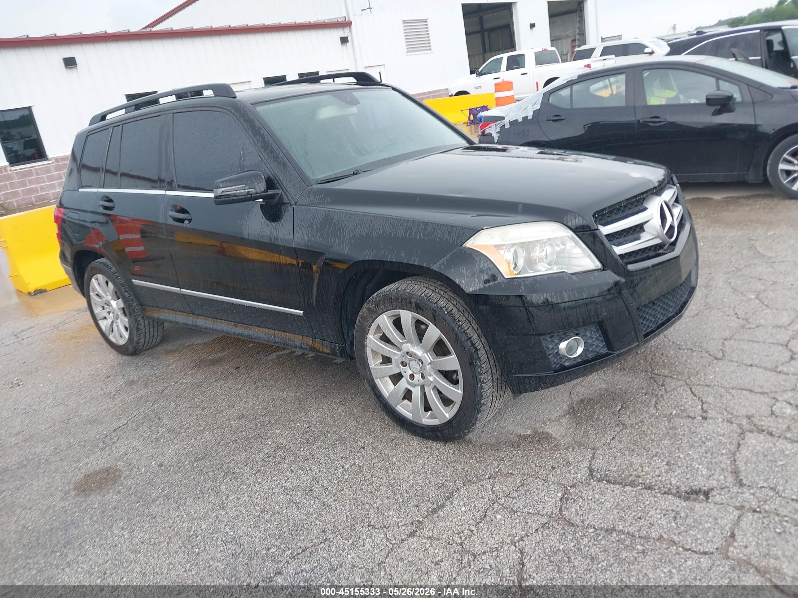 2012 Mercedes-benz Glk 350 4matic Black vin: WDCGG8HB6CF927904