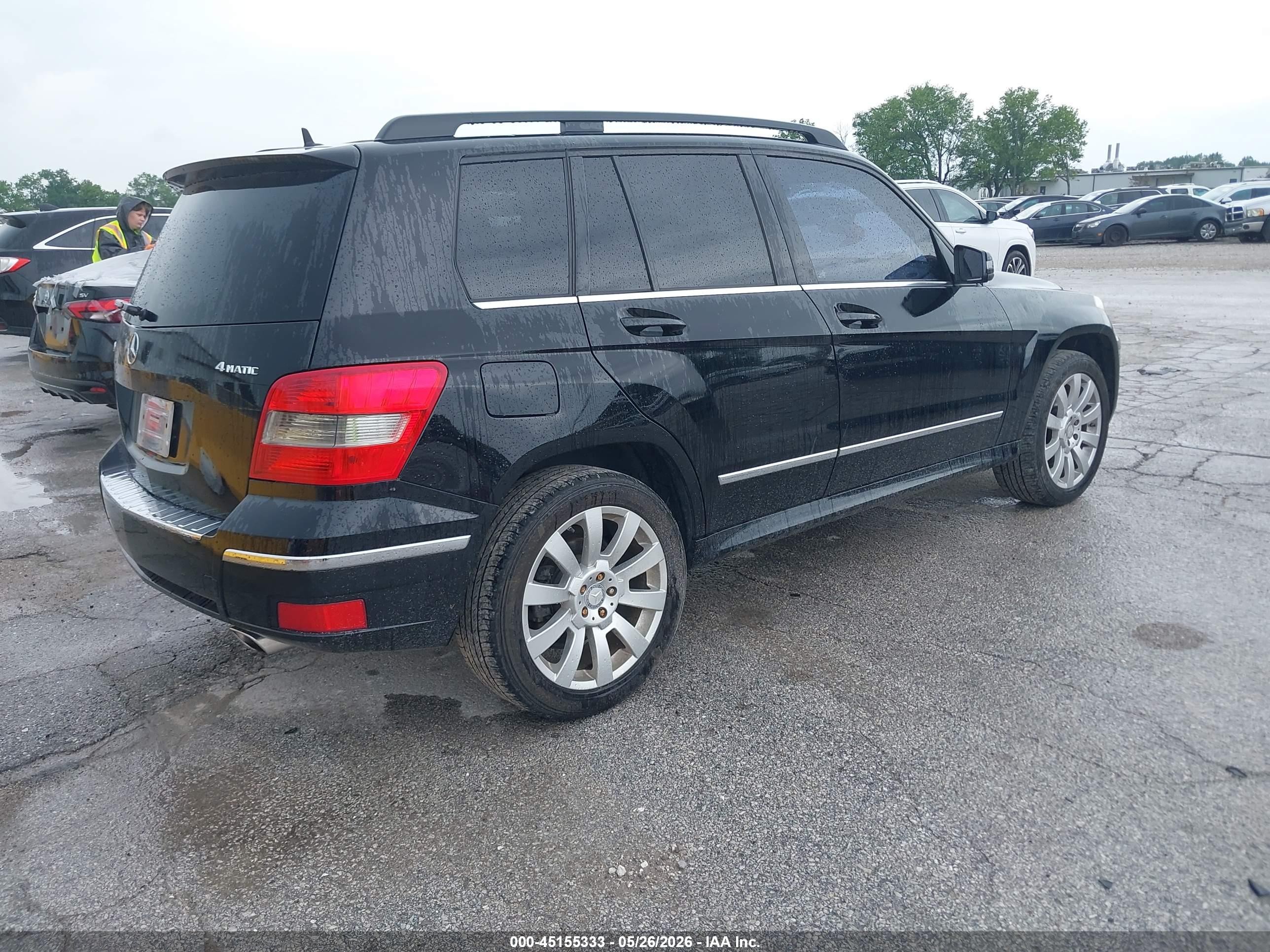 2012 Mercedes-benz Glk 350 4matic Black vin: WDCGG8HB6CF927904