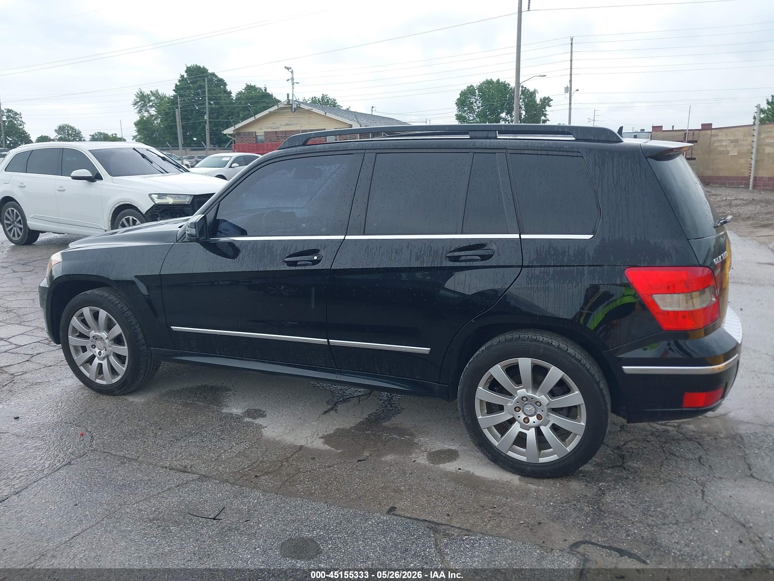 2012 Mercedes-benz Glk 350 4matic Black vin: WDCGG8HB6CF927904