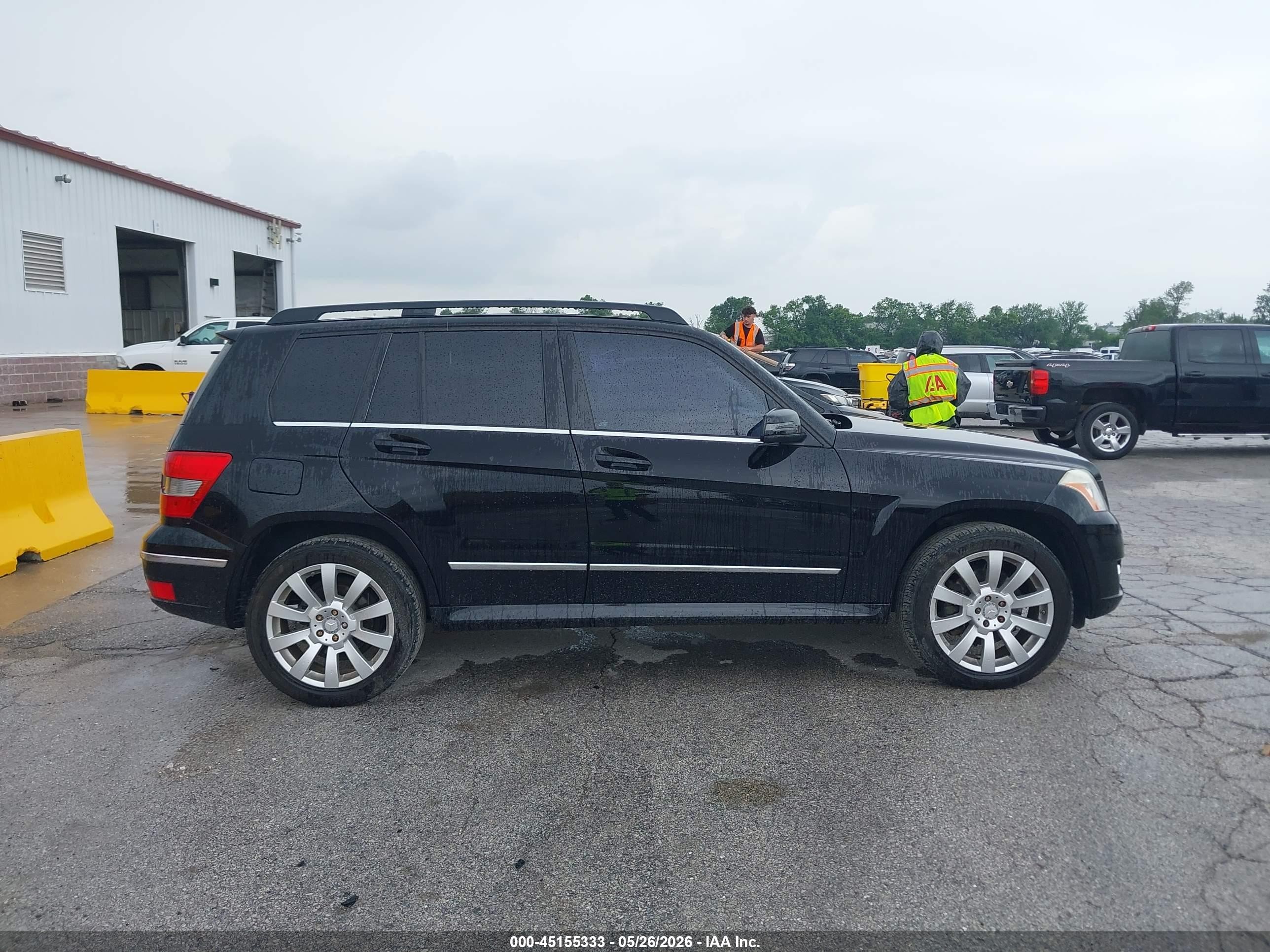 2012 Mercedes-benz Glk 350 4matic Black vin: WDCGG8HB6CF927904
