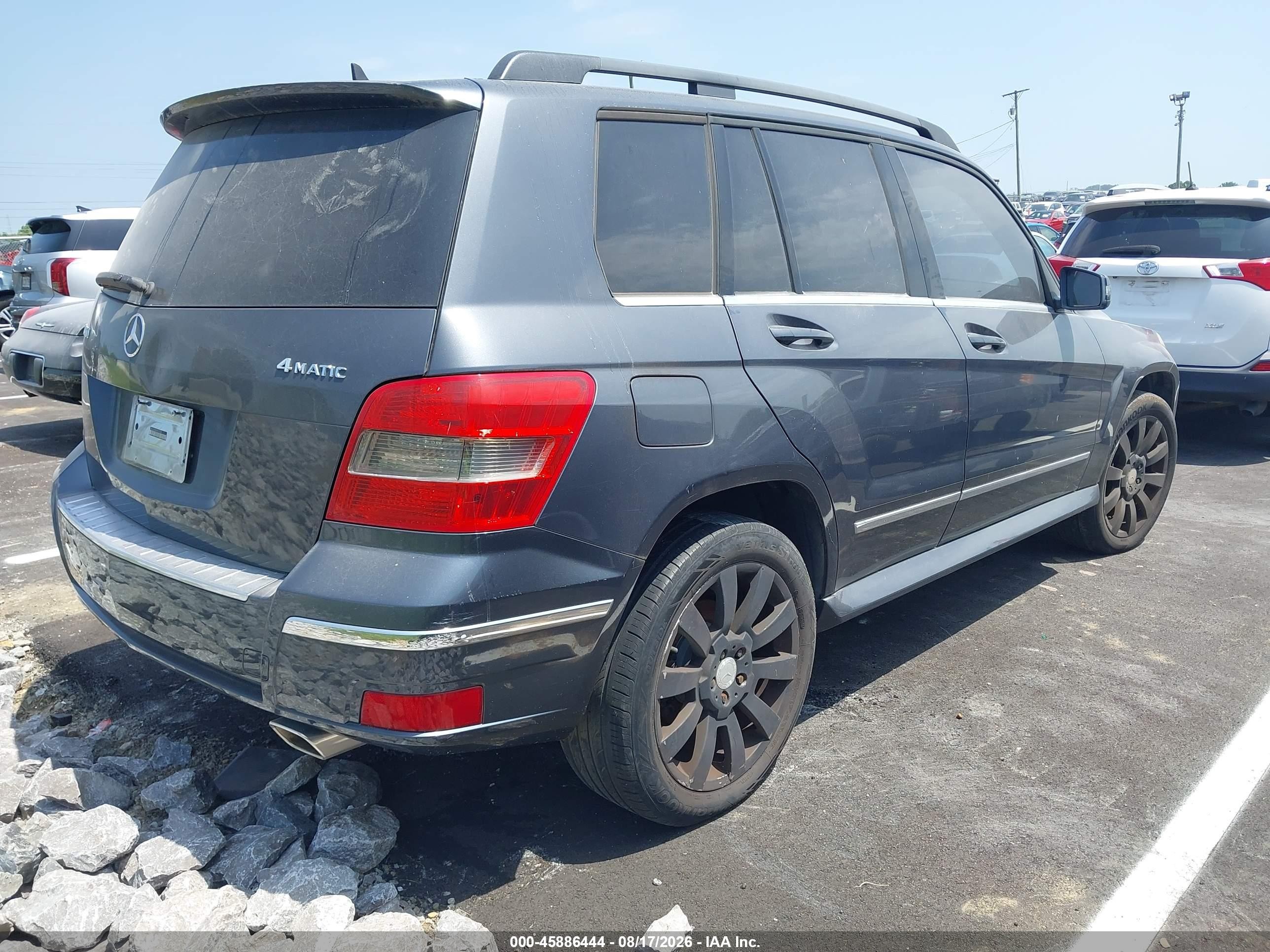 2010 Mercedes-benz Glk 350 4matic Серый vin: WDCGG8HB7AF275128