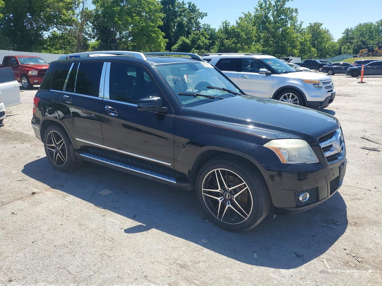 2010 Mercedes-benz Glk 350 4matic Черный vin: WDCGG8HB7AF282662