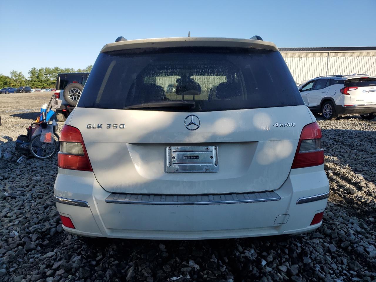 2010 Mercedes-benz Glk 350 4matic White vin: WDCGG8HB7AF354346