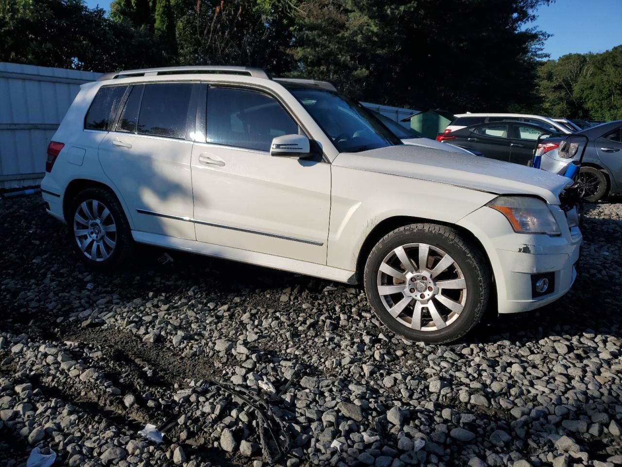 2010 Mercedes-benz Glk 350 4matic White vin: WDCGG8HB7AF354346