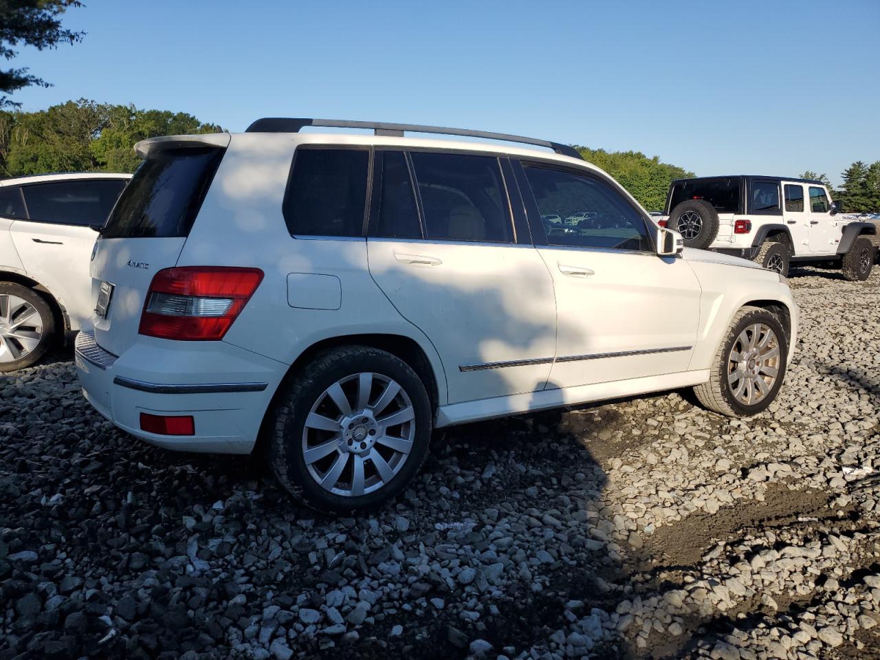 2010 Mercedes-benz Glk 350 4matic White vin: WDCGG8HB7AF354346