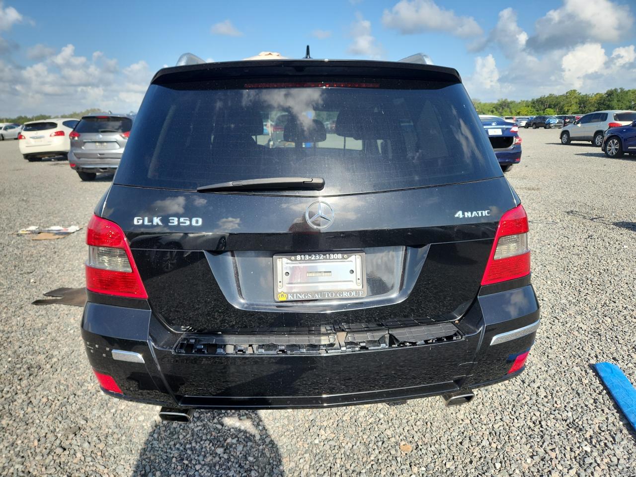 2010 Mercedes-benz Glk 350 4matic Black vin: WDCGG8HB7AF371468