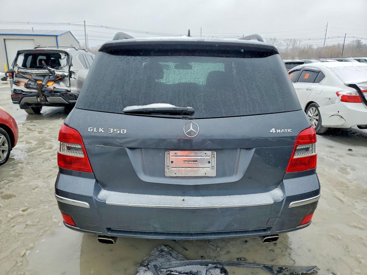 2010 Mercedes-benz Glk 350 4matic Gray vin: WDCGG8HB7AF428879