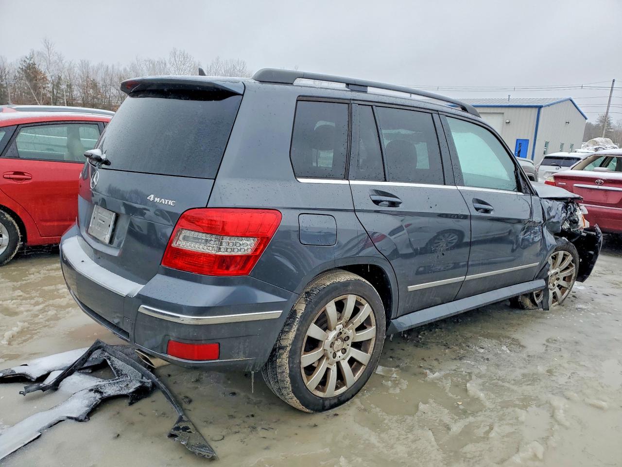 2010 Mercedes-benz Glk 350 4matic Gray vin: WDCGG8HB7AF428879