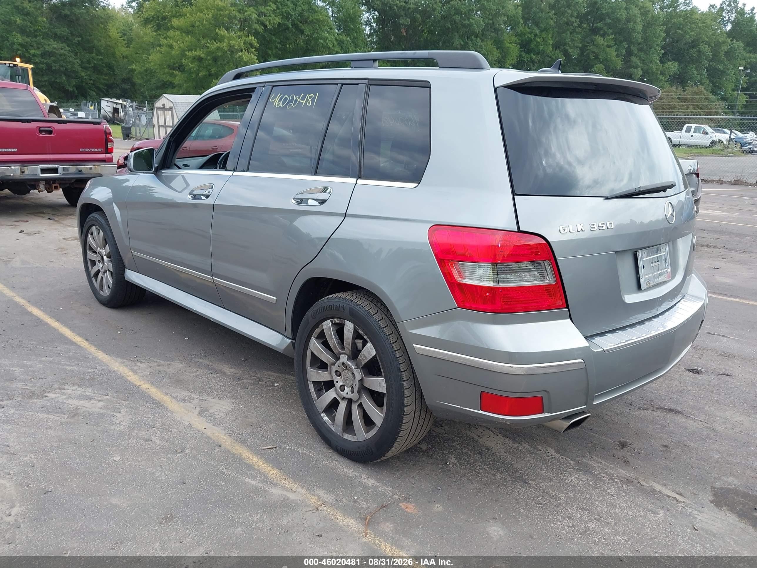 2010 Mercedes-benz Glk 350 4matic Gray vin: WDCGG8HB7AF491836