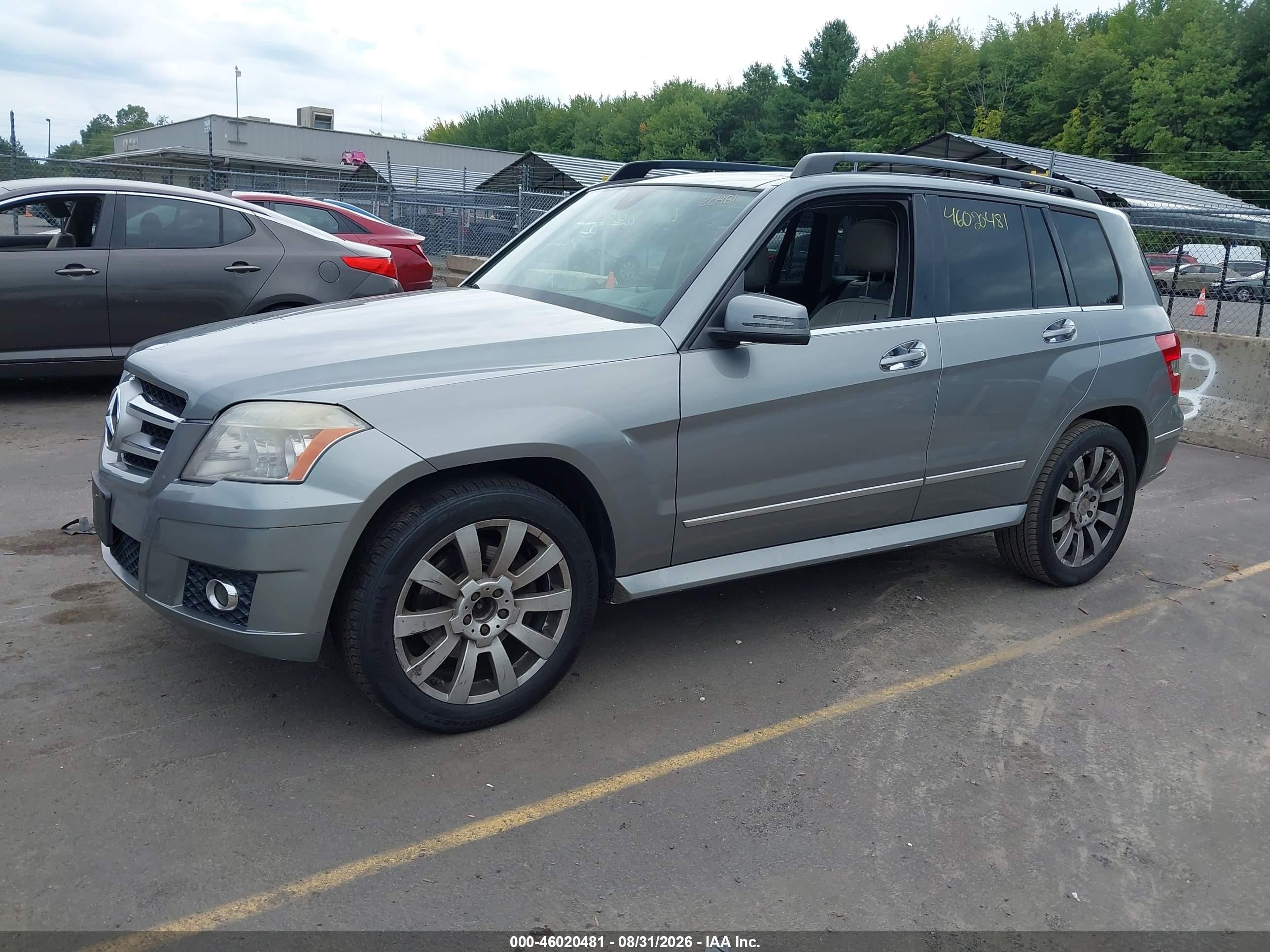 2010 Mercedes-benz Glk 350 4matic Gray vin: WDCGG8HB7AF491836