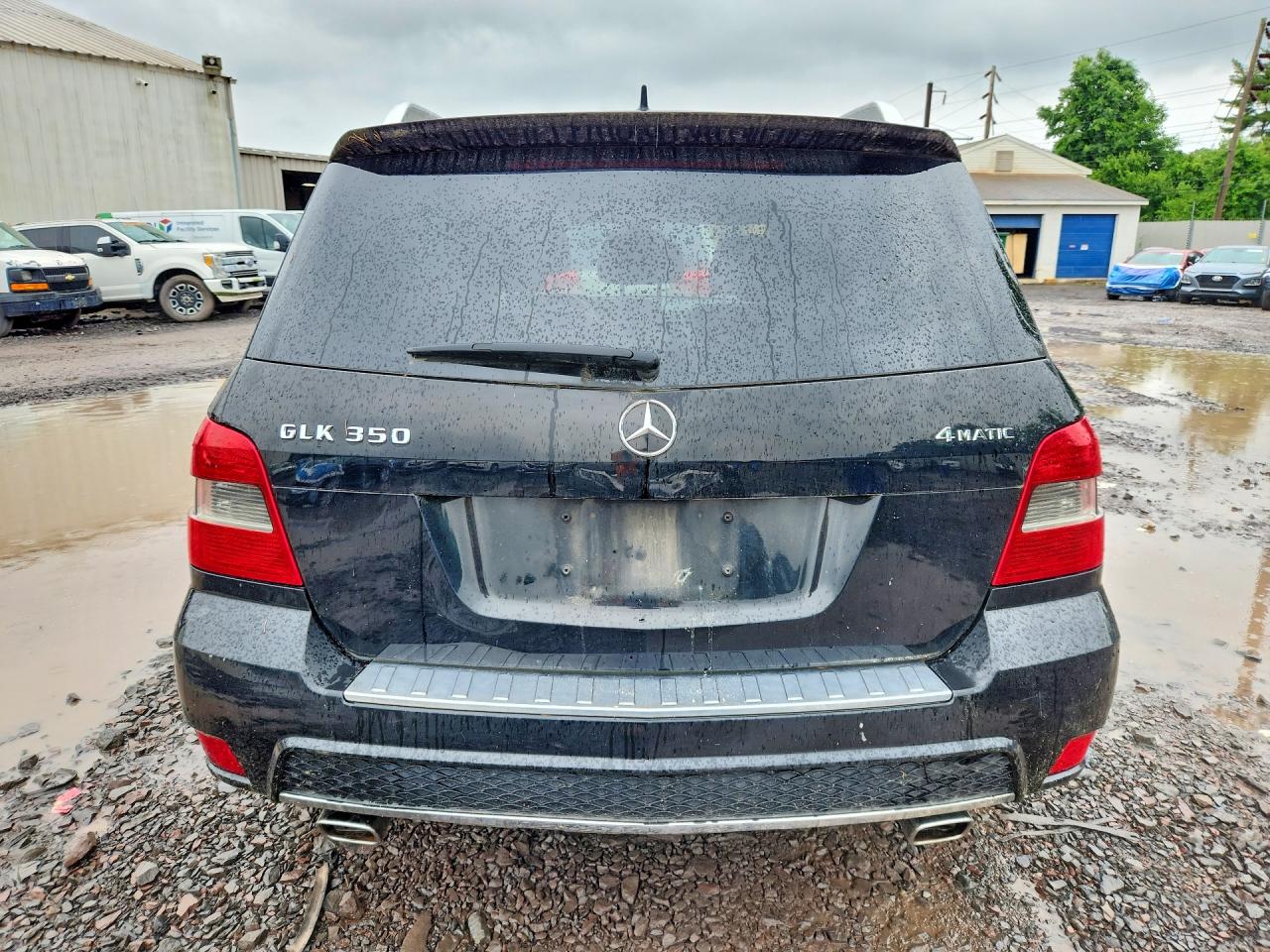 2011 Mercedes-benz Glk 350 4matic Black vin: WDCGG8HB7BF527915