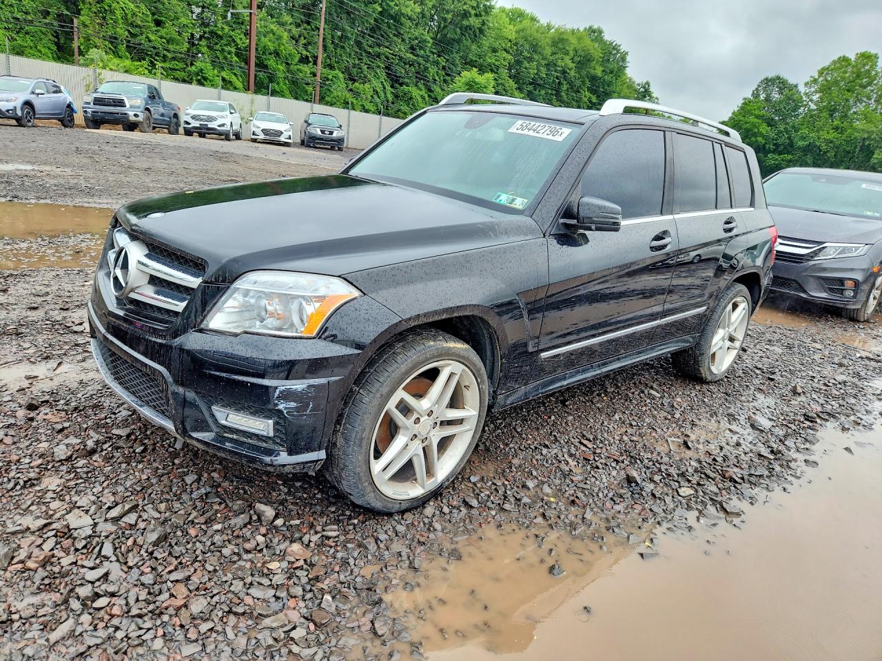 2011 Mercedes-benz Glk 350 4matic Black vin: WDCGG8HB7BF527915
