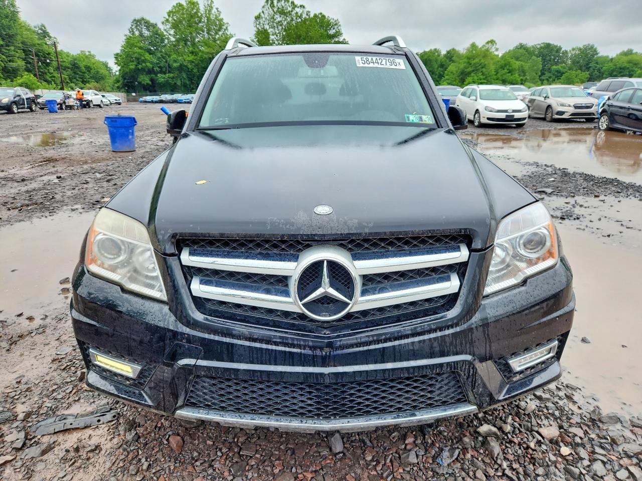2011 Mercedes-benz Glk 350 4matic Black vin: WDCGG8HB7BF527915