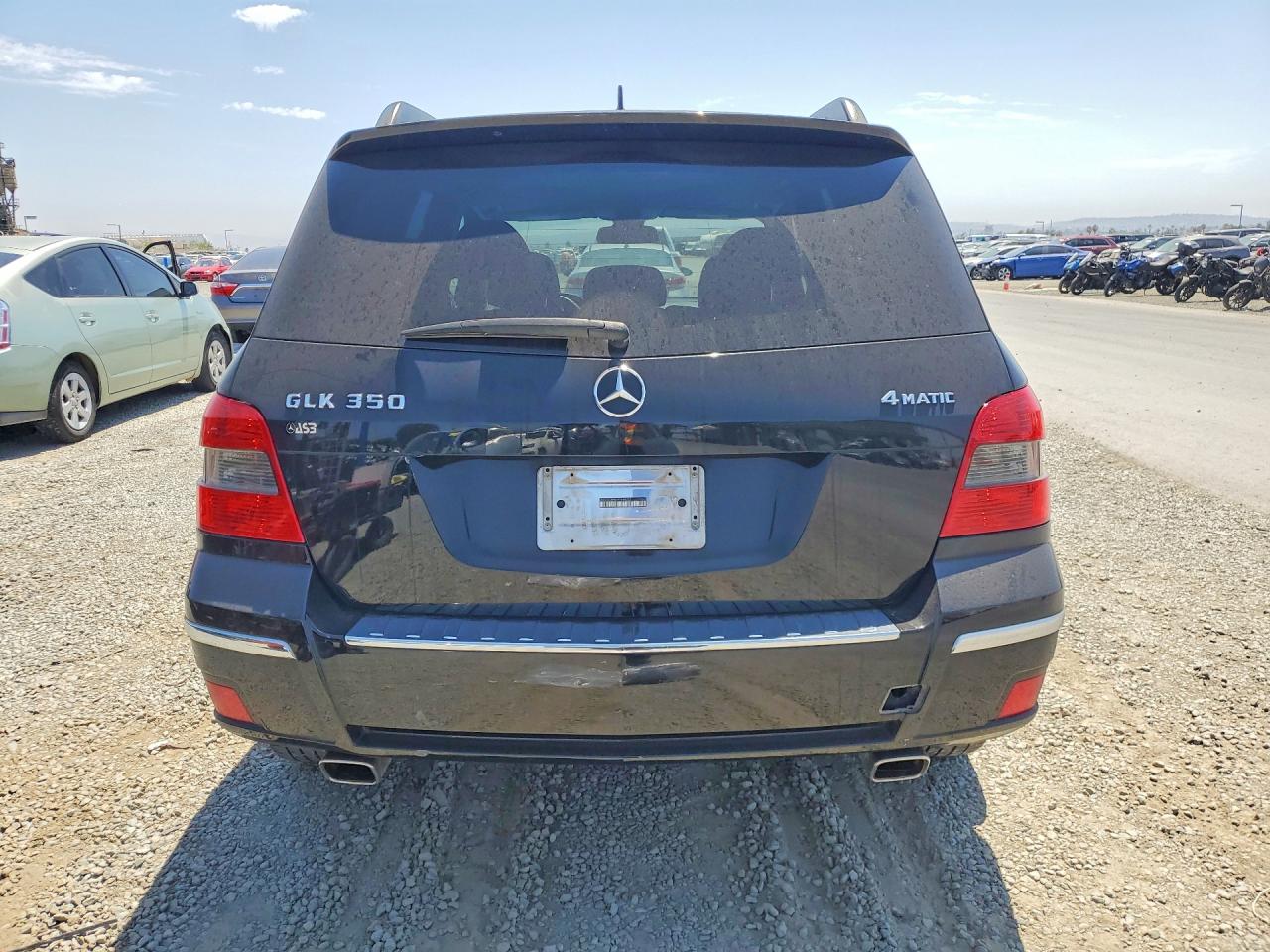 2011 Mercedes-benz Glk 350 4matic Black vin: WDCGG8HB7BF696252