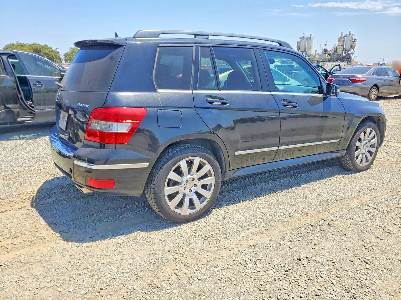 2011 Mercedes-benz Glk 350 4matic Black vin: WDCGG8HB7BF696252