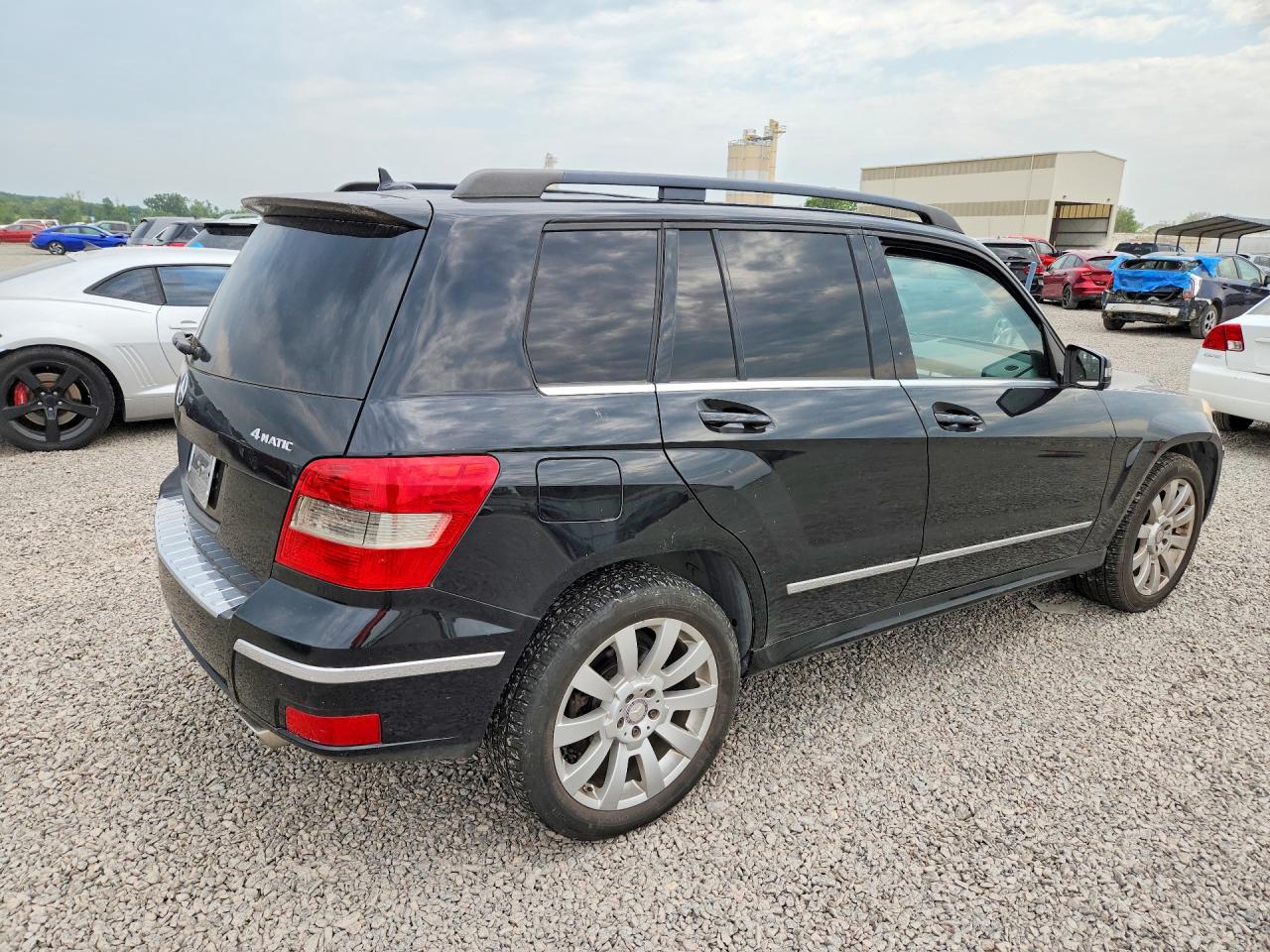 2012 Mercedes-benz Glk 350 4matic Black vin: WDCGG8HB7CF747766