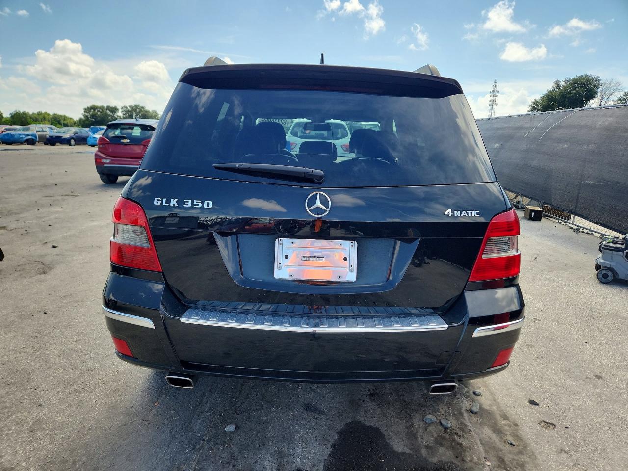 2012 Mercedes-benz Glk 350 4matic Black vin: WDCGG8HB7CF757696