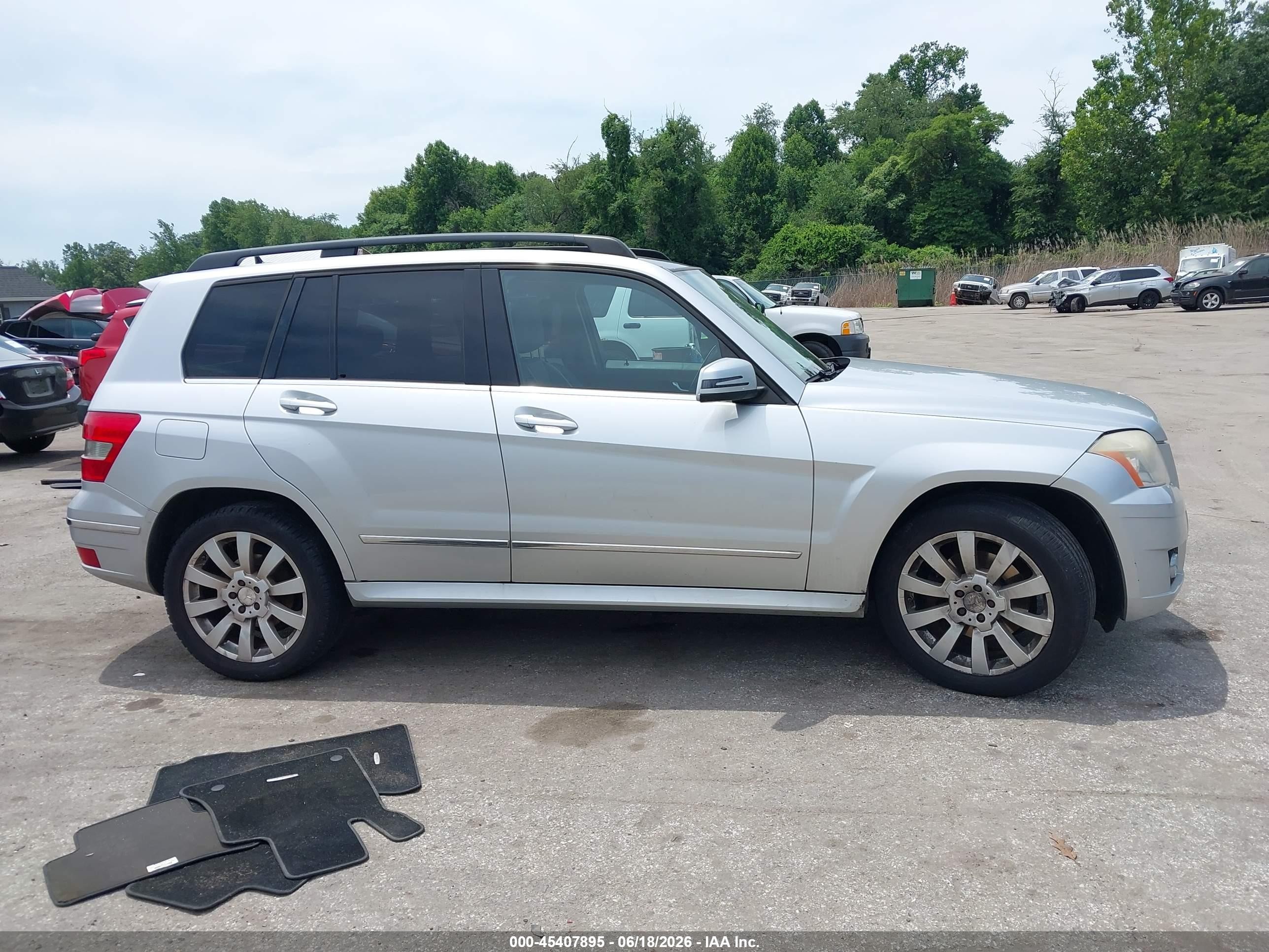 2012 Mercedes-benz Glk 350 4matic Silver vin: WDCGG8HB7CF792724