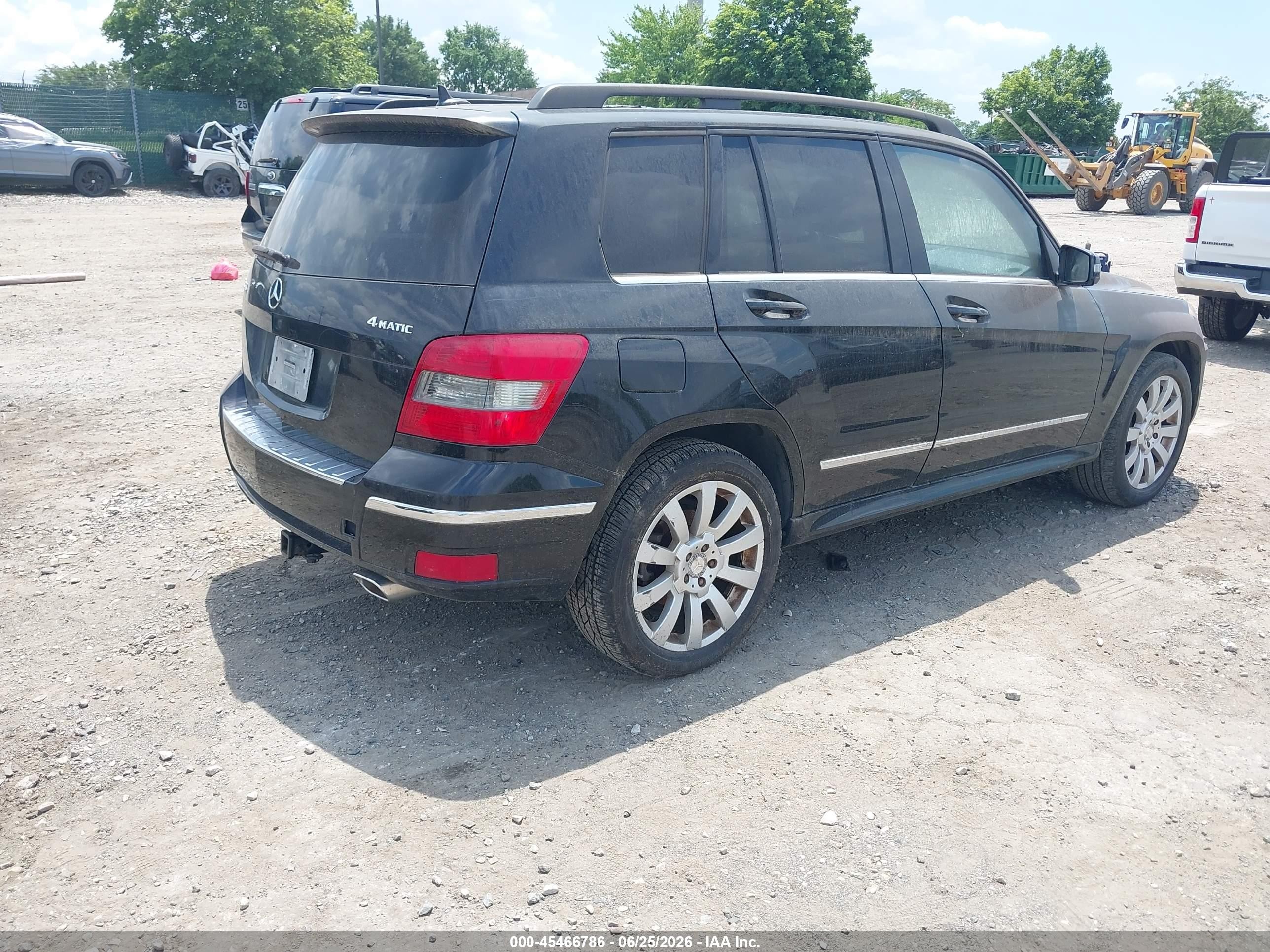 2012 Mercedes-benz Glk 350 4matic Black vin: WDCGG8HB7CF880740