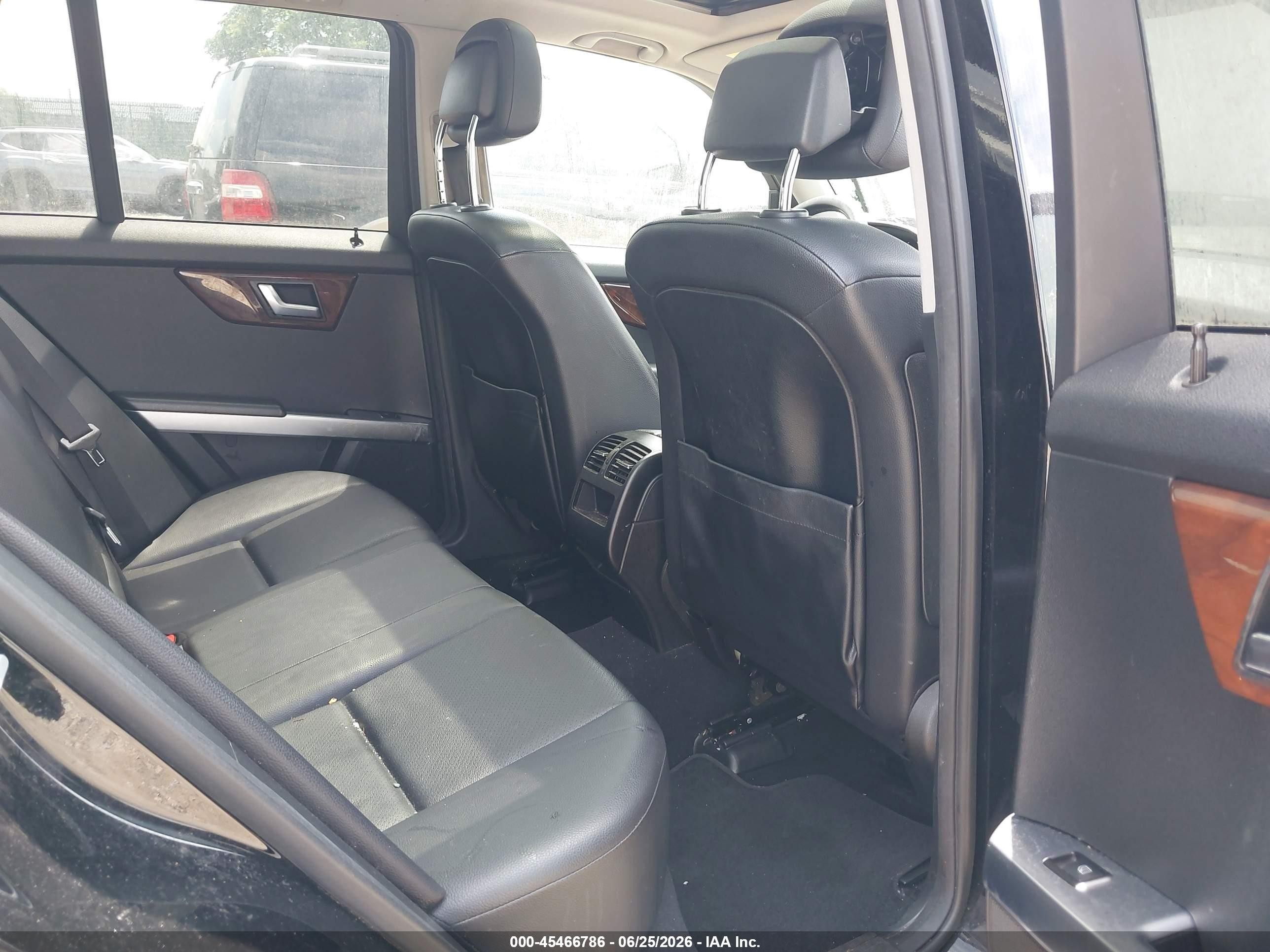 2012 Mercedes-benz Glk 350 4matic Black vin: WDCGG8HB7CF880740