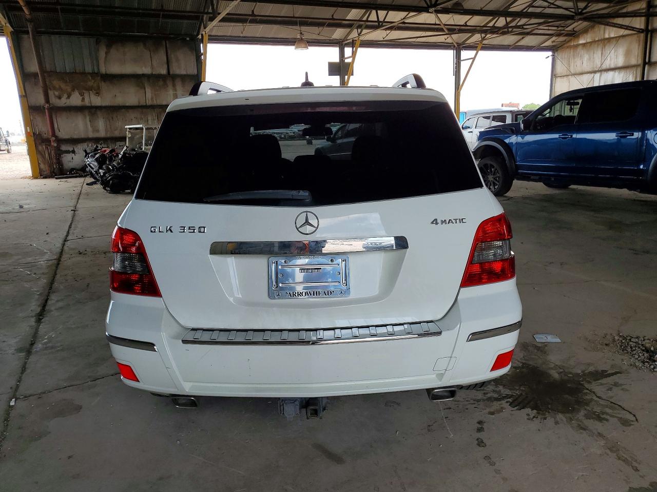 2012 Mercedes-benz Glk 350 4matic White vin: WDCGG8HB7CF898459
