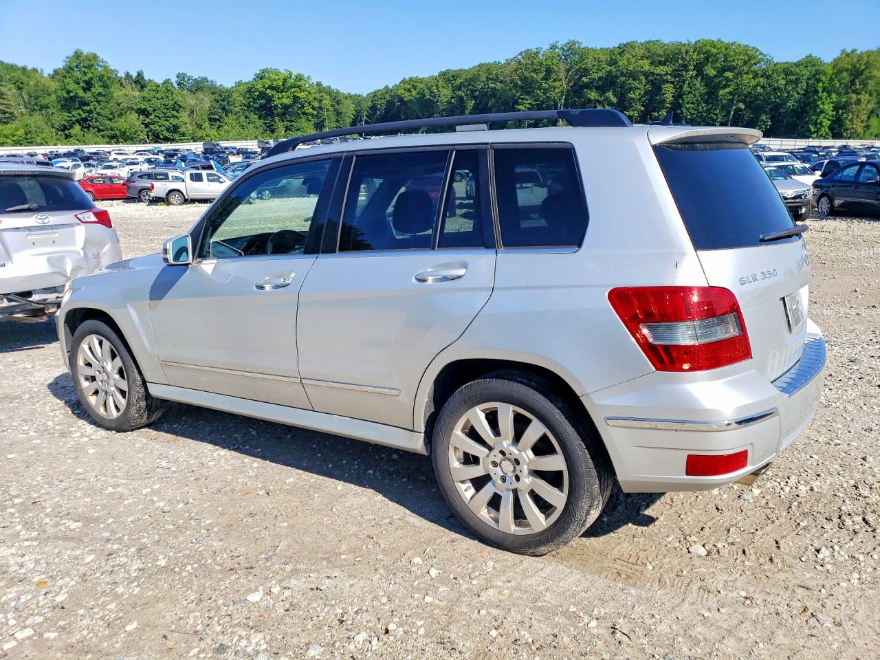 2012 Mercedes-benz Glk 350 4matic Silver vin: WDCGG8HB7CF901604