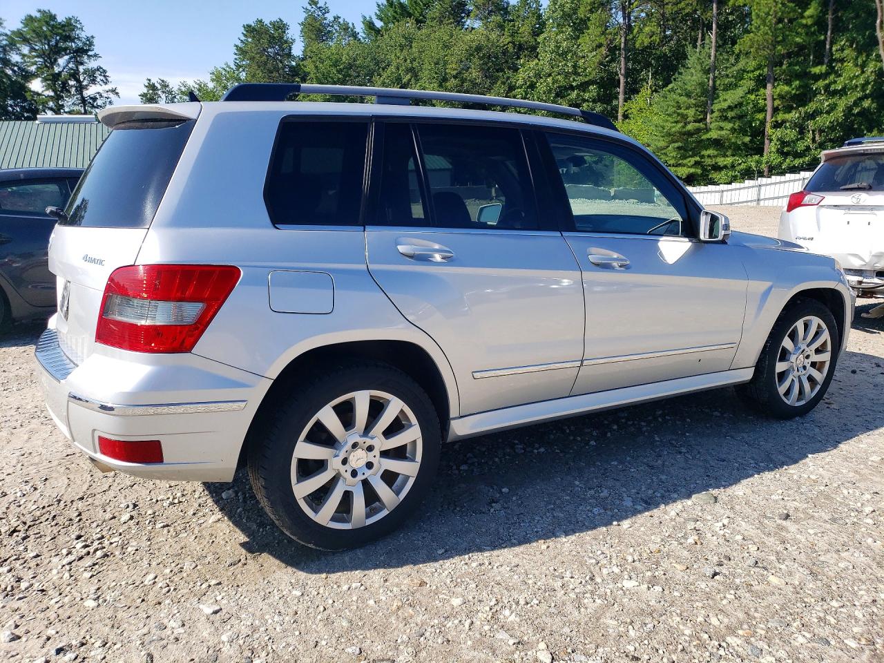 2012 Mercedes-benz Glk 350 4matic Silver vin: WDCGG8HB7CF901604