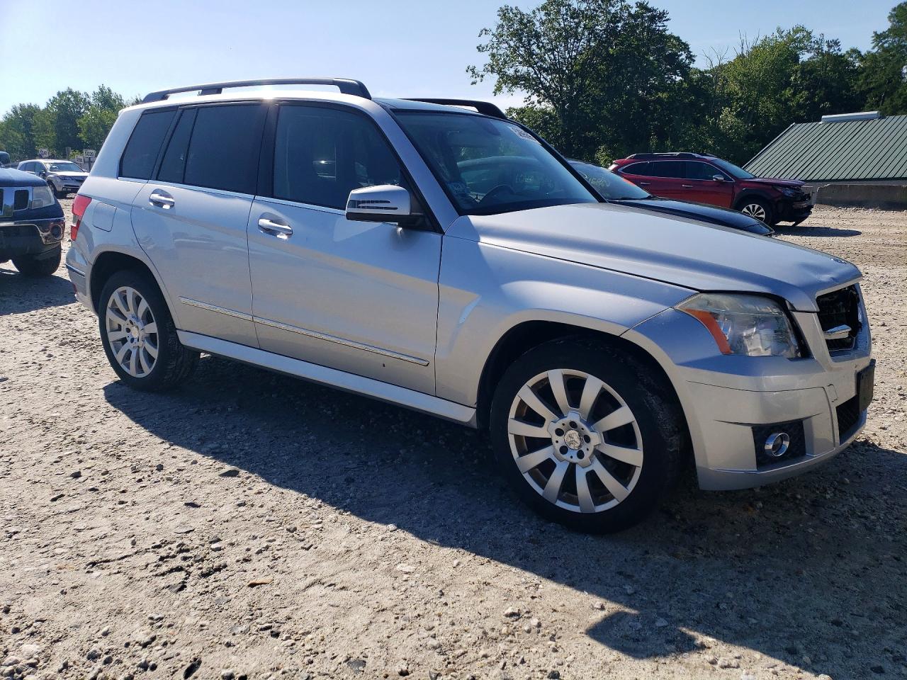 2012 Mercedes-benz Glk 350 4matic Silver vin: WDCGG8HB7CF901604