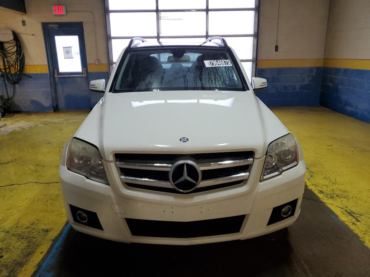 2012 Mercedes-benz Glk 350 4matic White vin: WDCGG8HB7CF922968 Damage: Left Head Lamp, Faded, Repair Required