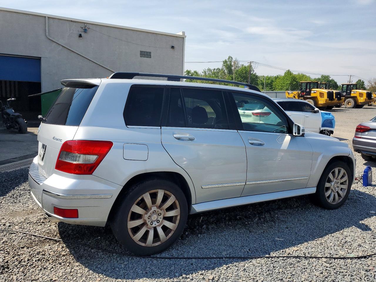 2010 Mercedes-benz Glk 350 4matic Silver vin: WDCGG8HB8AF318682