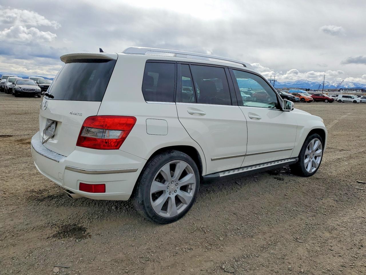 2010 Mercedes-benz Glk 350 4matic White vin: WDCGG8HB8AF332095